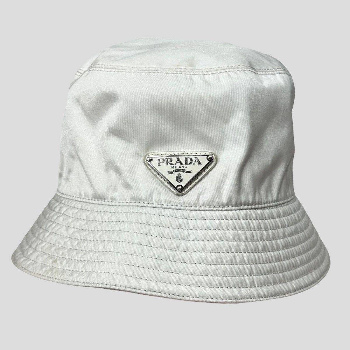 Prada Prada Milano 2020 Nylon Bucket Hat - S/M Size ONE SIZE - 1 Thumbnail