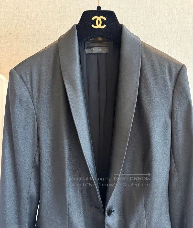The Row The row Black satin jacket Size S / US 4 / IT 40 - 2 Thumbnail