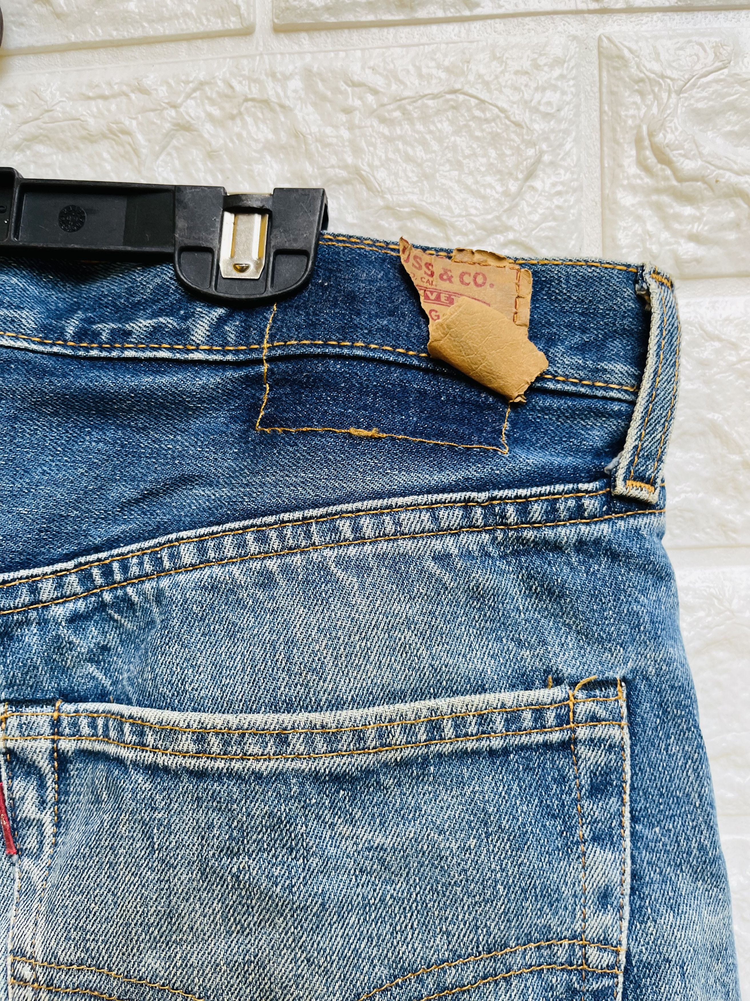 Levi's Vintage Clothing Vintage 80s Levis Big E Distressed Designer Fashion Style Size US 30 / EU 46 - 11 Thumbnail
