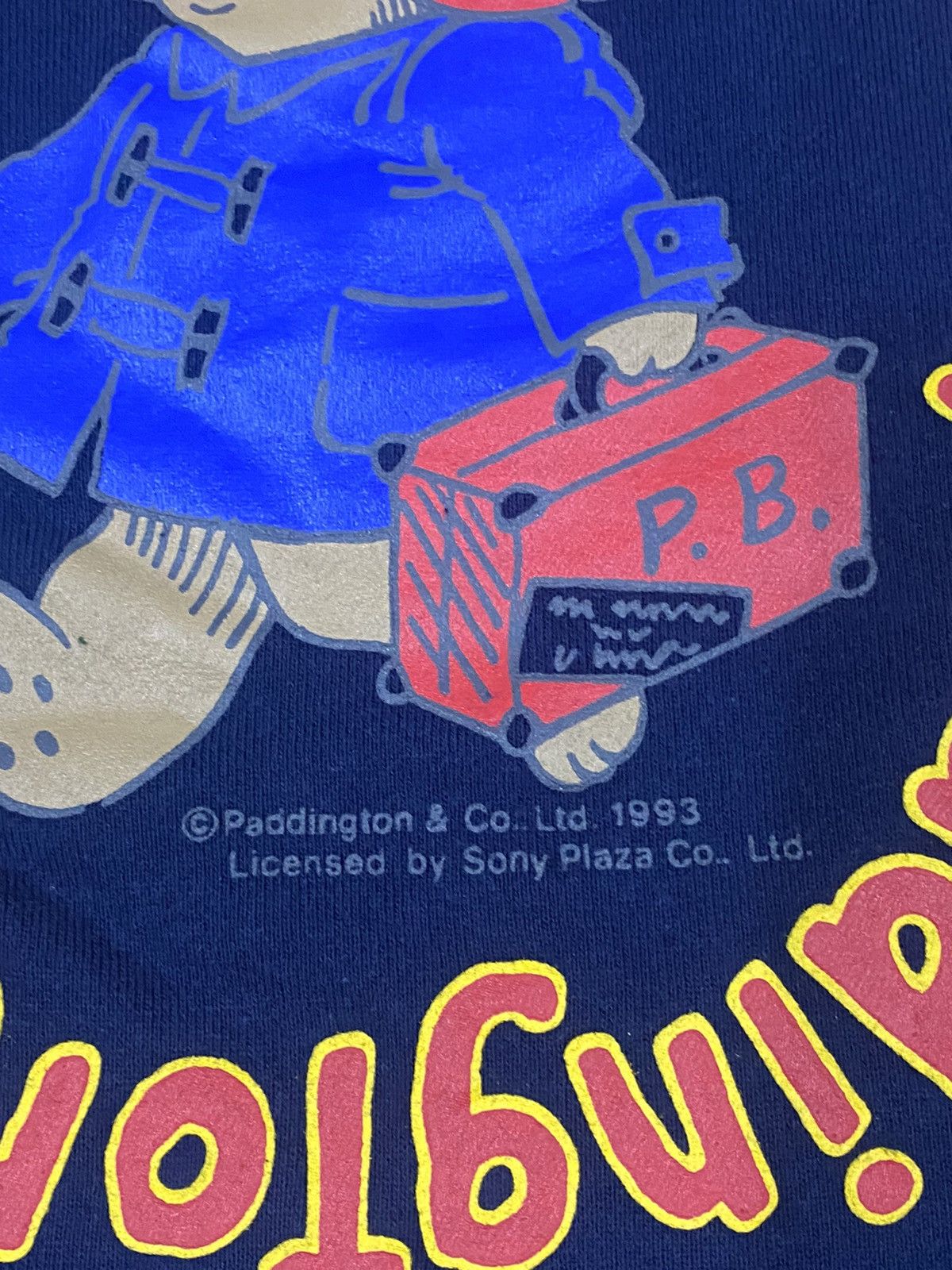Cartoon Network × Vintage RARE PADDINGTON BEAR SWEATSHIRT NICE DESIGN Size US L / EU 52-54 / 3 - 5 Thumbnail