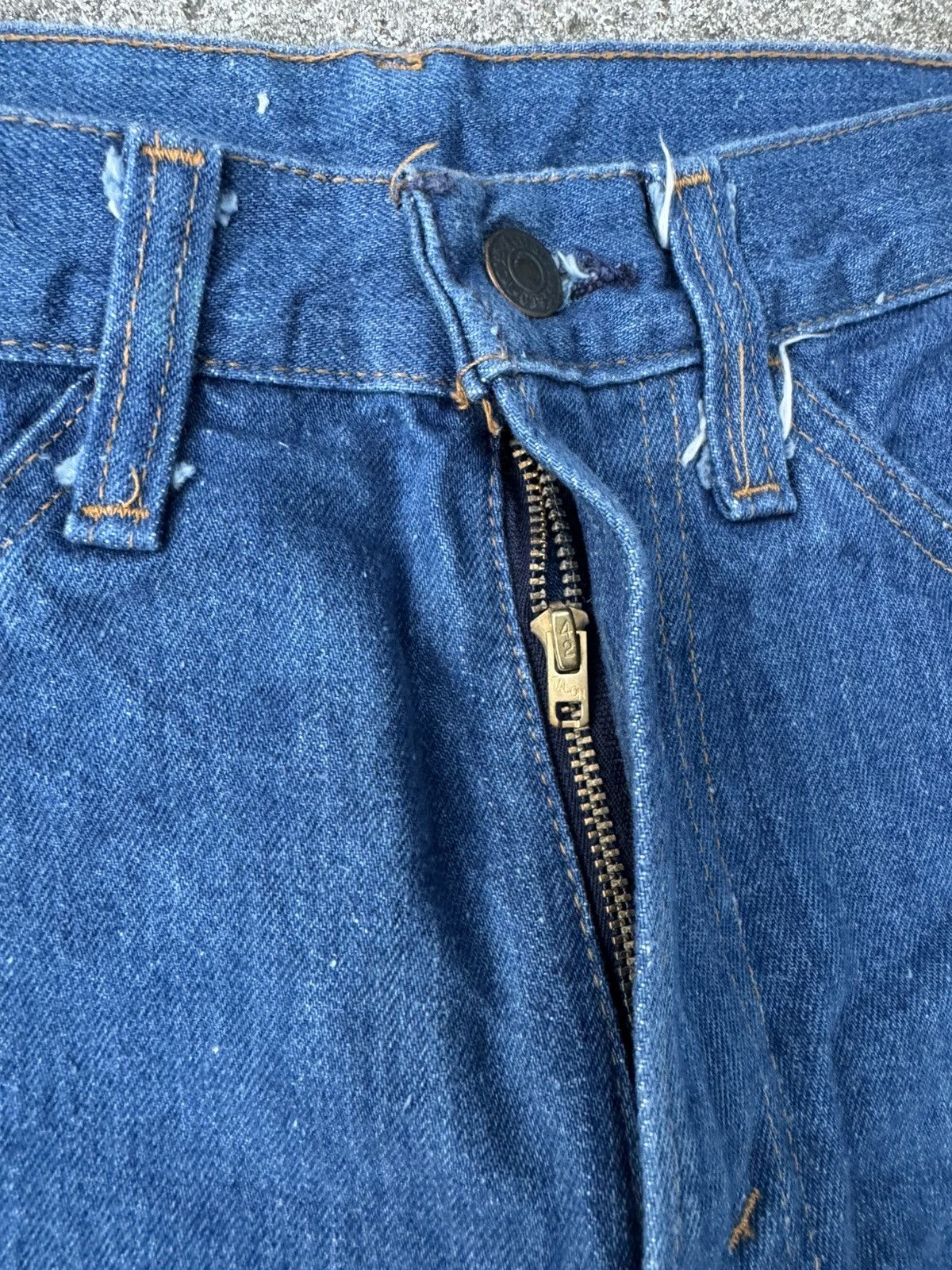 Levi's × Vintage Vtg 70’s Levi’s 646 Orange Tab Bellbottom Flare Jeans 28x28 Size US 28 / EU 44 - 5 Thumbnail