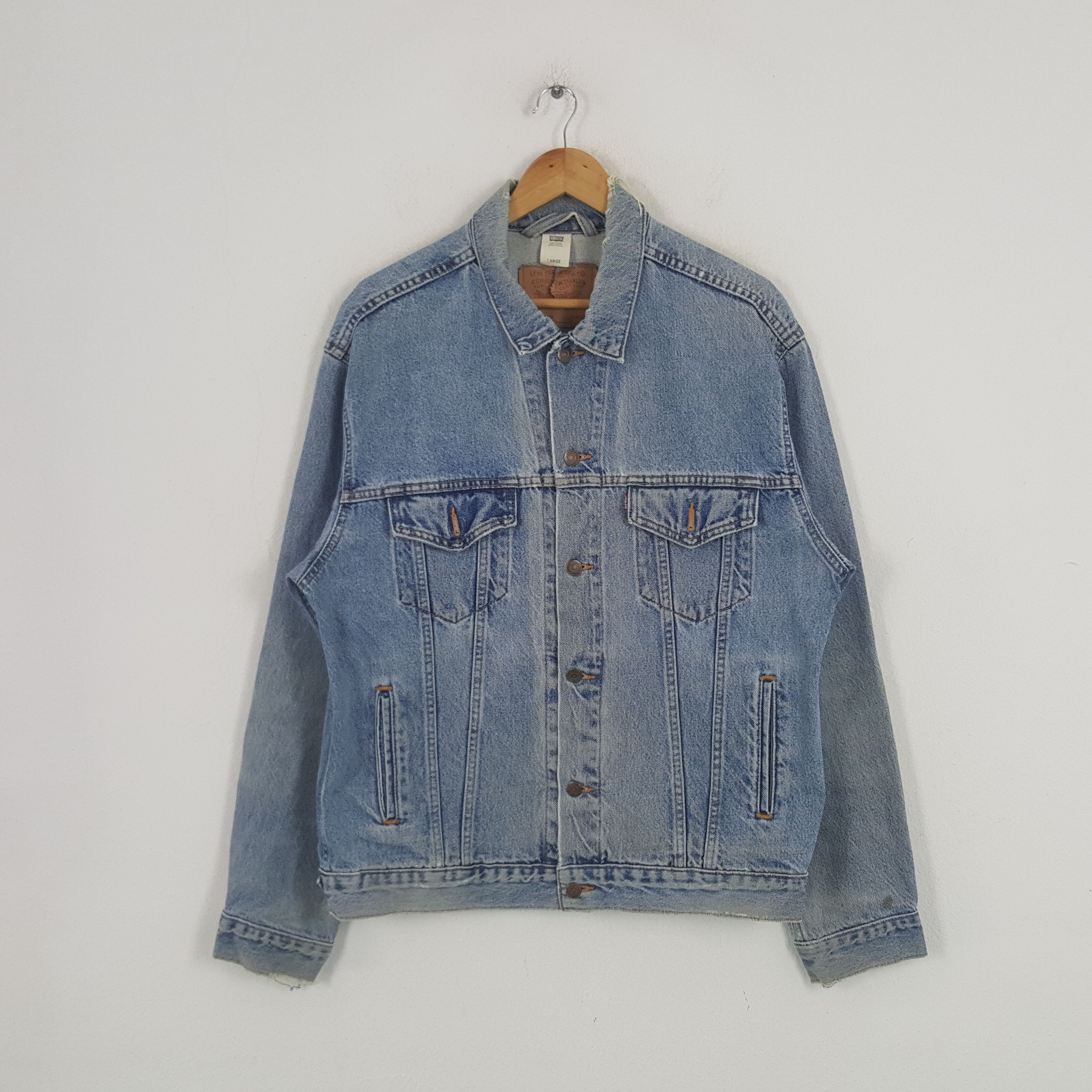 Levi's × Vintage Vintage Levi's X Jamiroquai Rock Custom Denim Jacket C281N5 Size US L / EU 52-54 / 3 - 3 Thumbnail