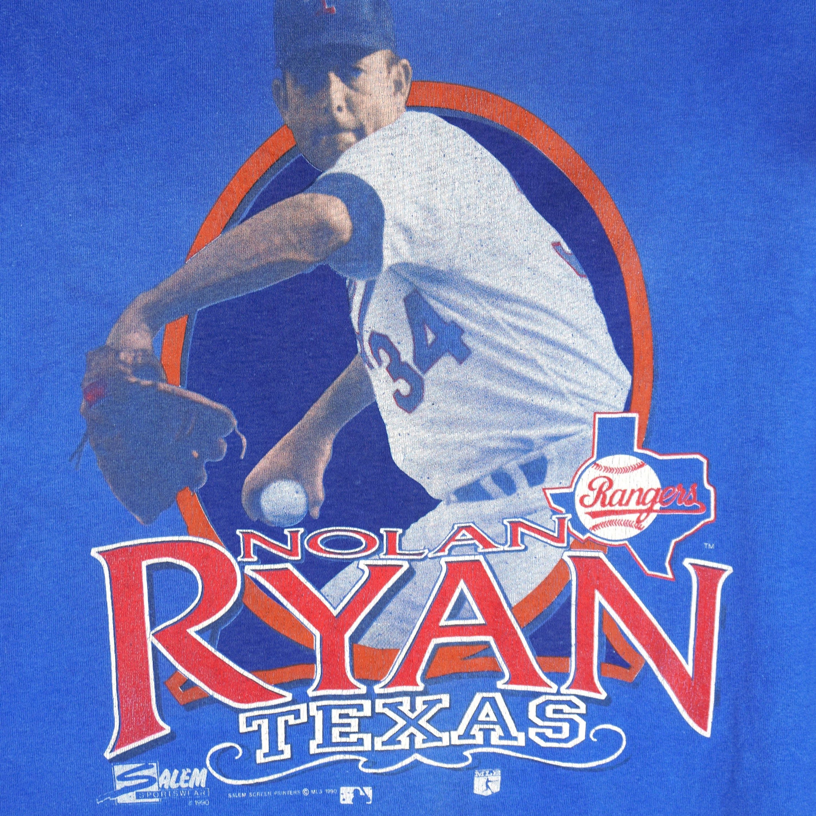 Salem Sportswear MLB - Texas Rangers Nolan Ryan MVP Player T-Shirt 1990 Size US M / EU 48-50 / 2 - 3 Thumbnail
