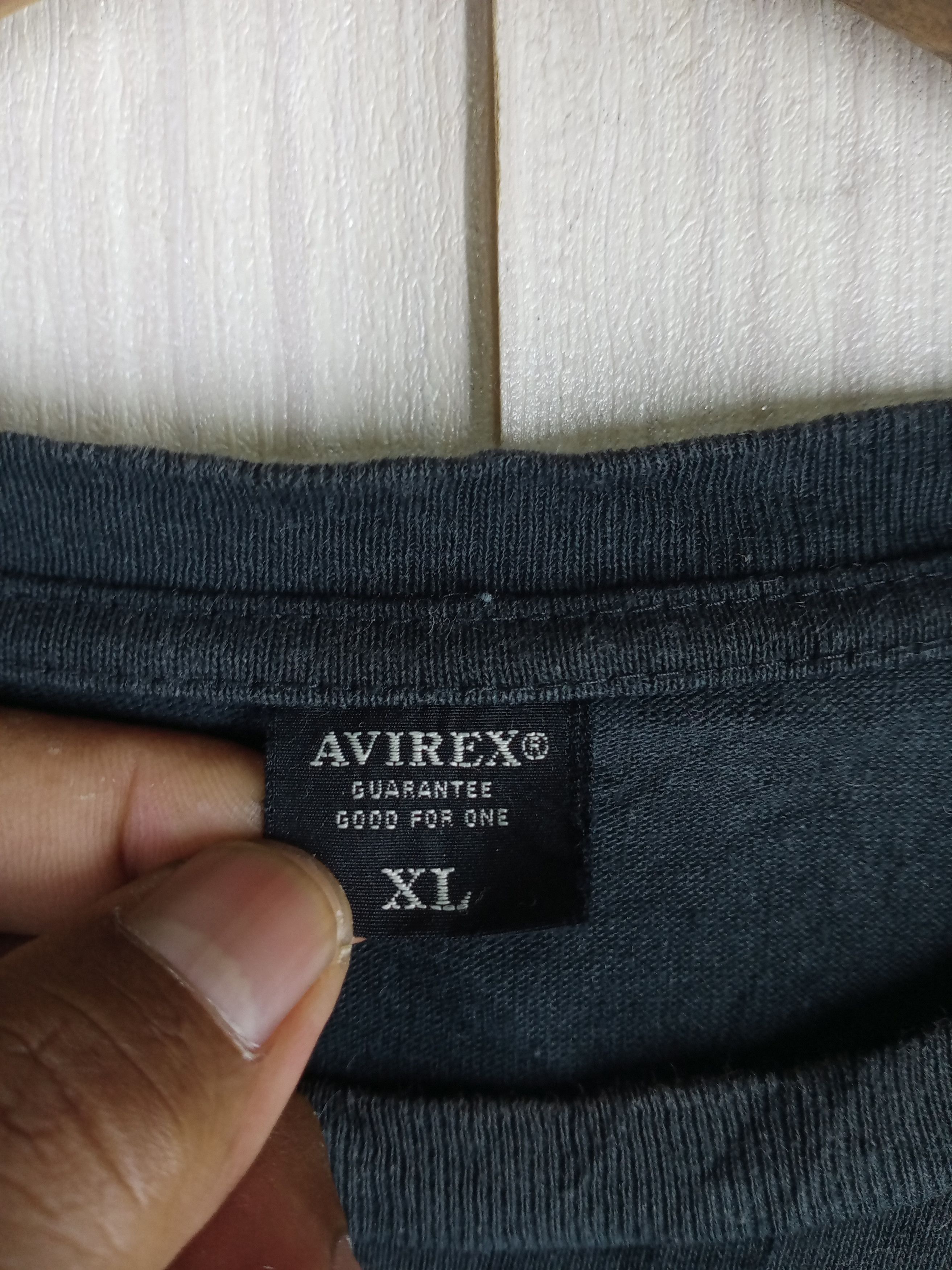 Avirex × Vintage Rare Vintage Avirex Long Sleeve Tshirt Size US XL / EU 56 / 4 - 4 Thumbnail