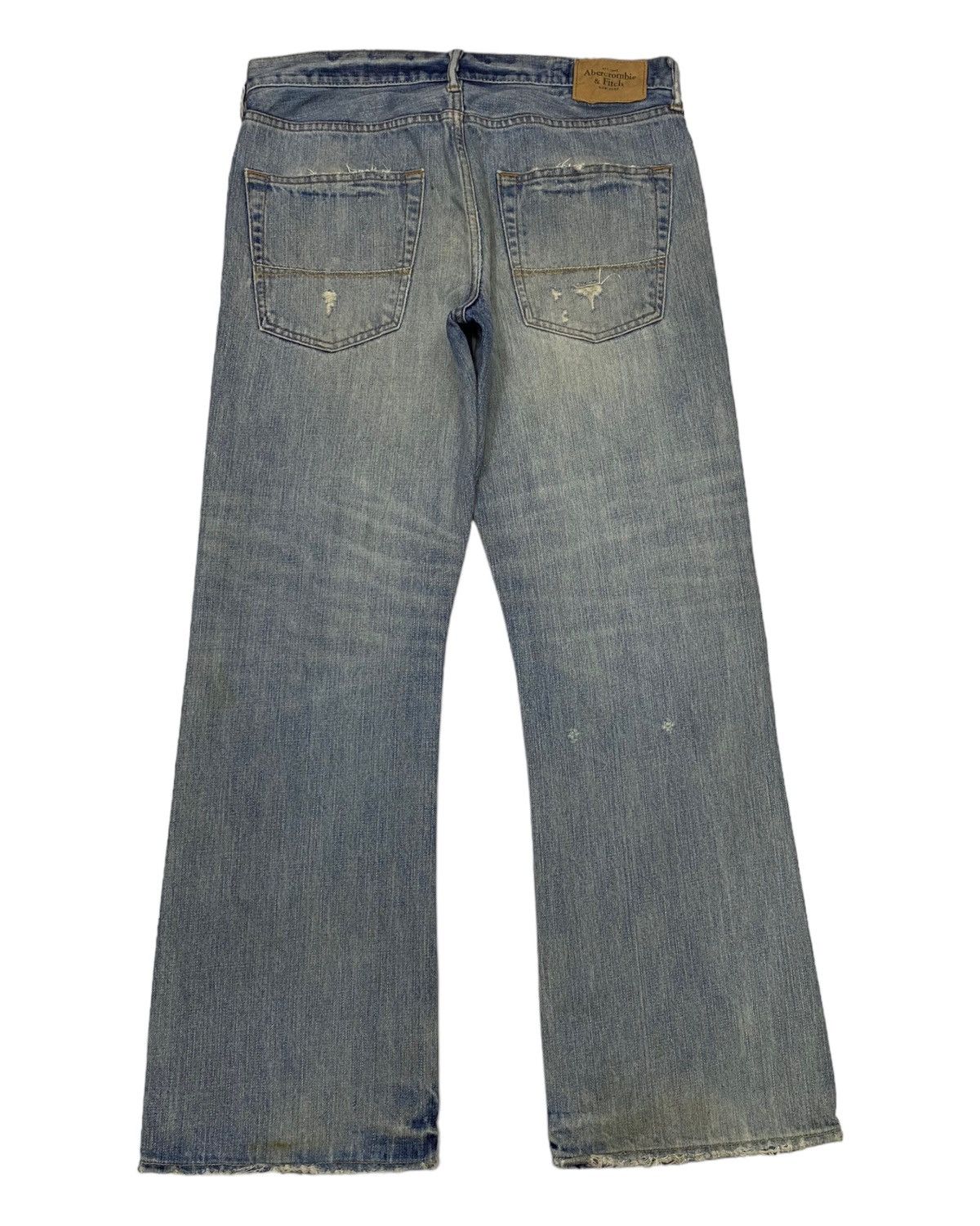Acne Studios 🔥ABERCROMBIE & FITCH LOW RISE BOOTCUT FLARE JEANS Size US 34 / EU 50 - 3 Thumbnail