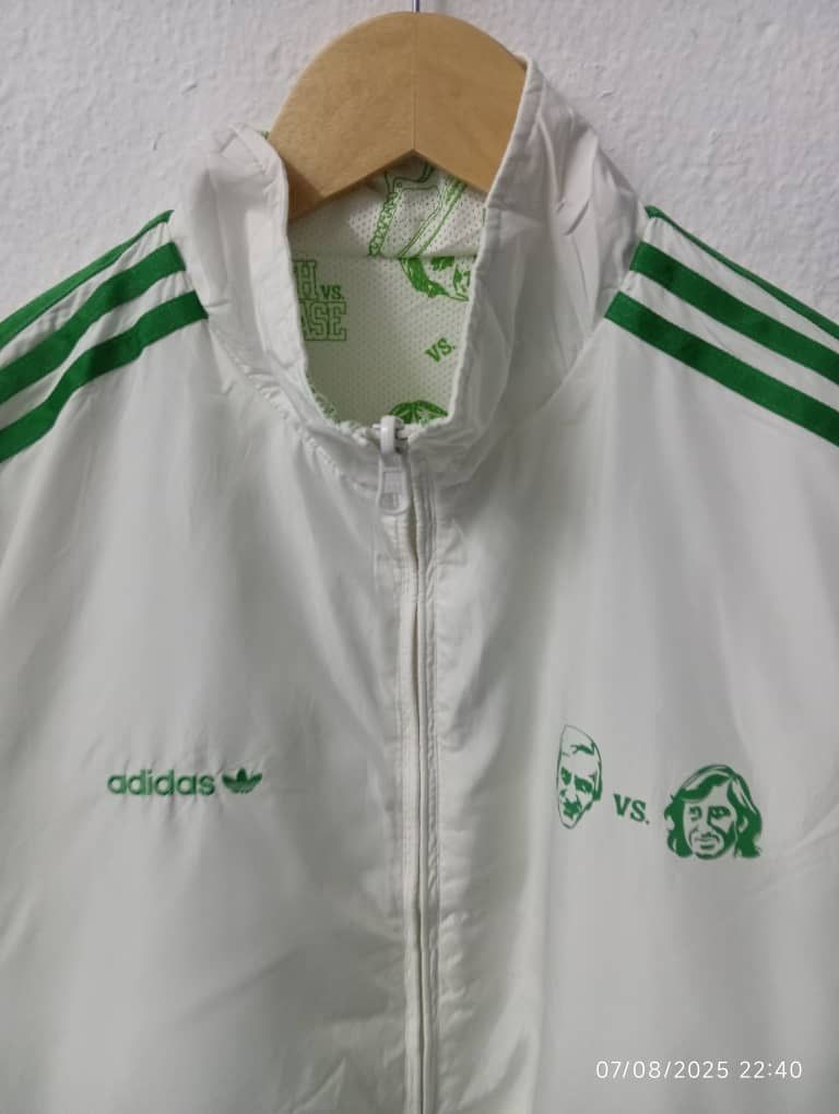 Adidas Adidas Stan smith reversible Jacket Size US L / EU 52-54 / 3 - 3 Thumbnail