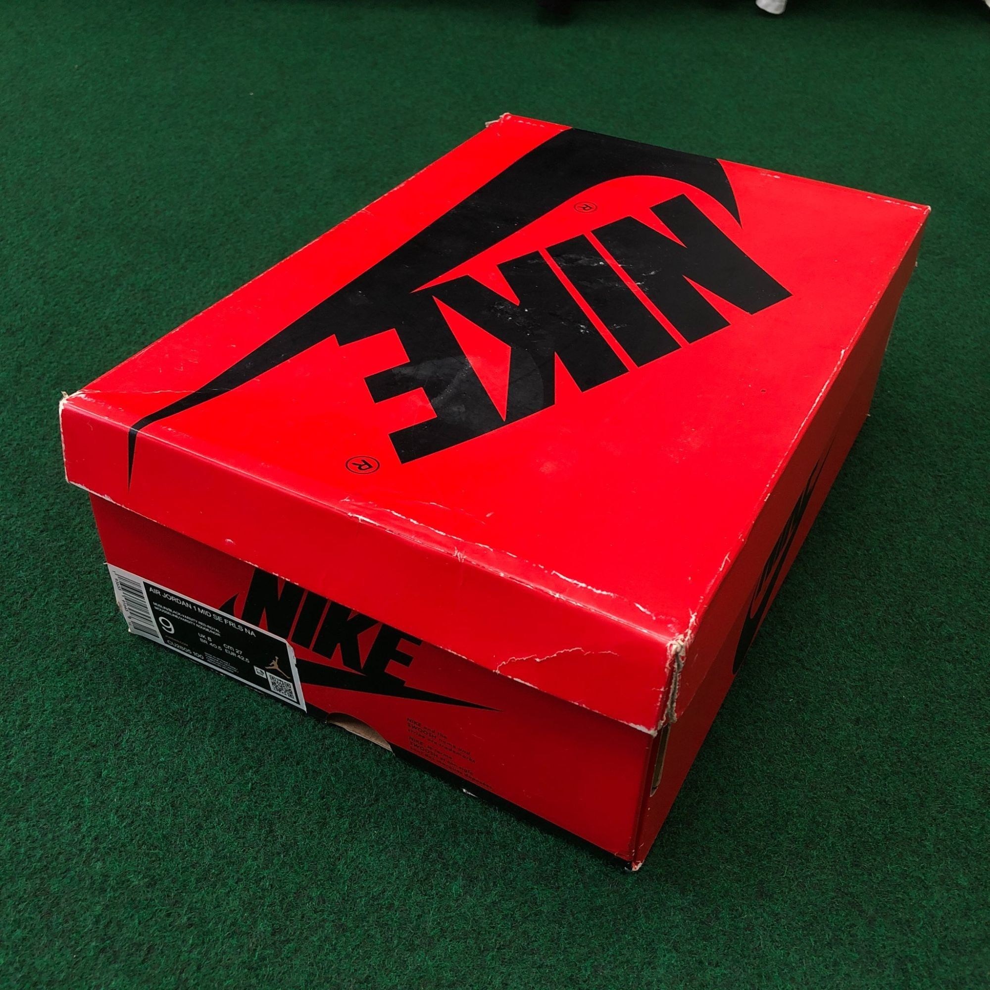Nike Pre-Owned Air Jordan 1 Mid Fearless ‘Blue the Great’ - Size Size US 9 / EU 42 - 8 Thumbnail