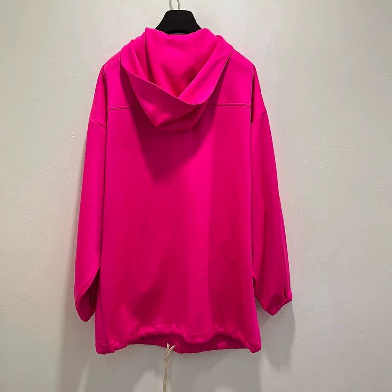 Gucci Gucci Rose red white double G big logo hoodie 2501-Nextarro Size US XS / EU 42 / 0 - 3 Thumbnail