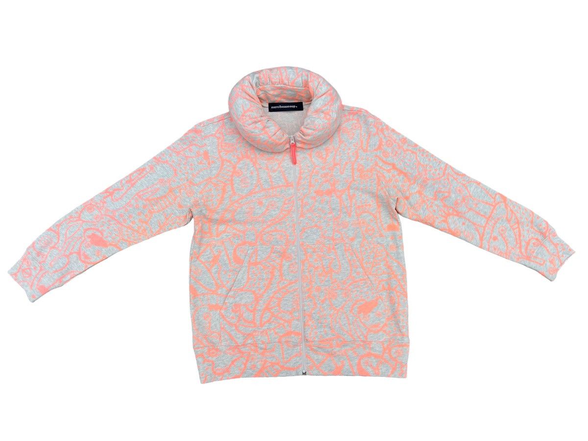 Issey Miyake Mercibeaucoup Pop Art Pillow Collar Sweater Sweatshirt Size US S / EU 44-46 / 1 - 1 Thumbnail