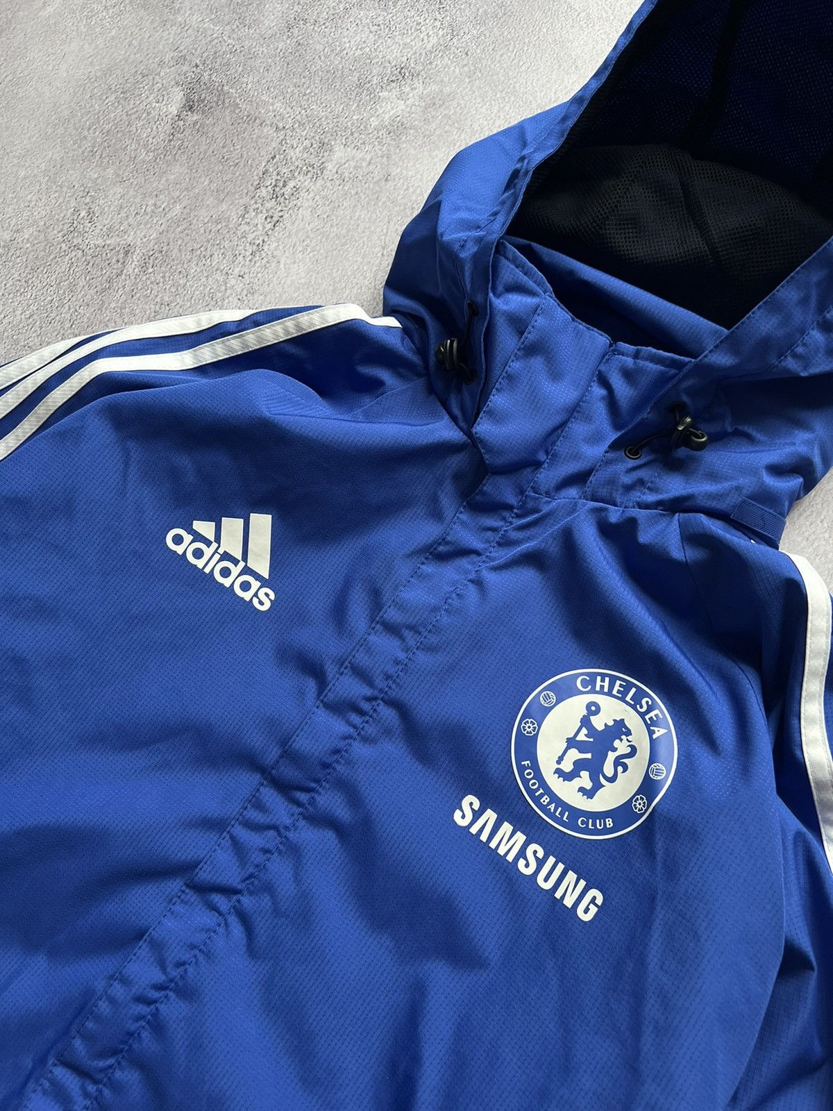Adidas Vintage Adidas Chelsea Football Jacket Track Top Size S Size US S / EU 44-46 / 1 - 5 Thumbnail