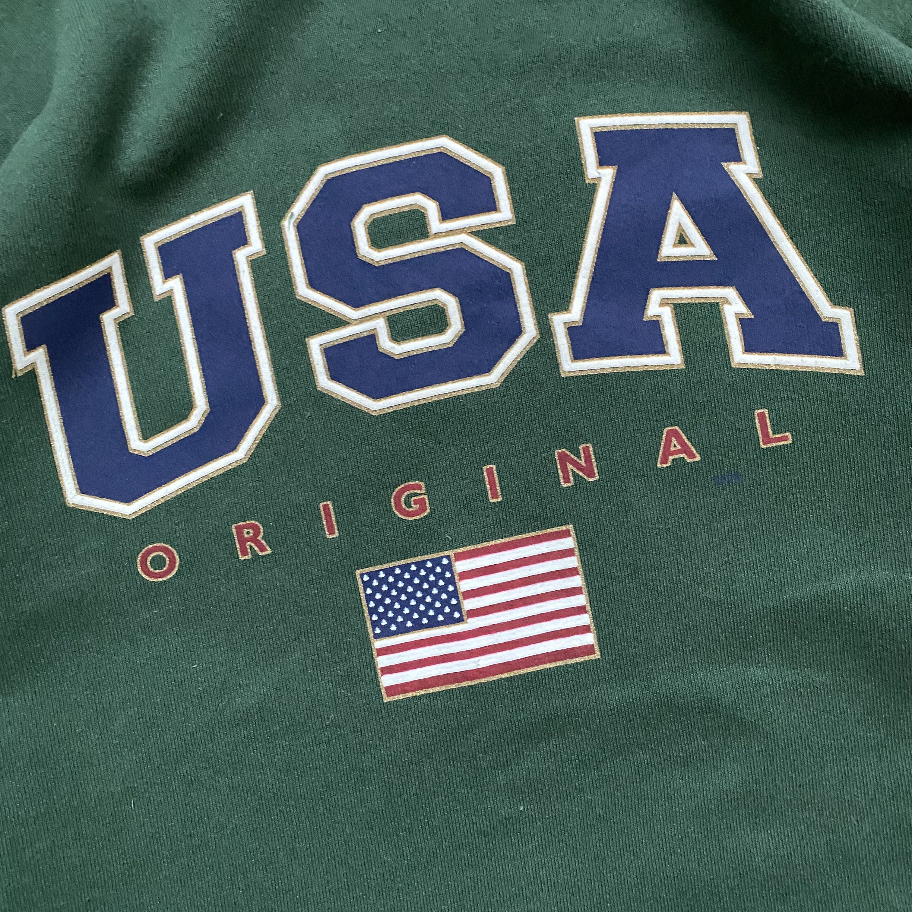 Hanes 🗽 Vintage 90s USA logo heavy Longsleeve sweatshirt Size US L / EU 52-54 / 3 - 5 Thumbnail