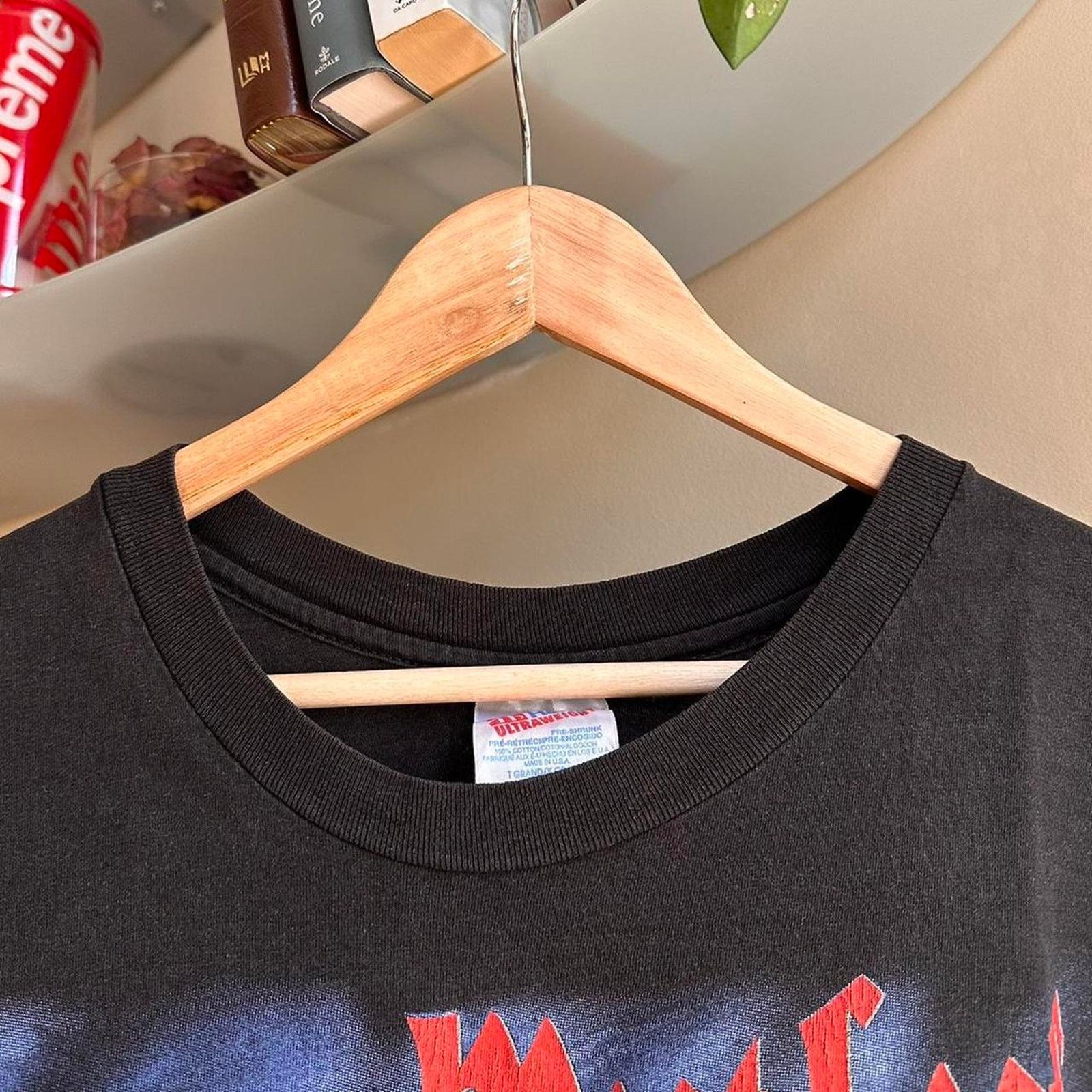 Band Tees × Hanes × Vintage Vintage 1993 Meat Loaf Band T-Shirt Size US XL / EU 56 / 4 - 6 Thumbnail