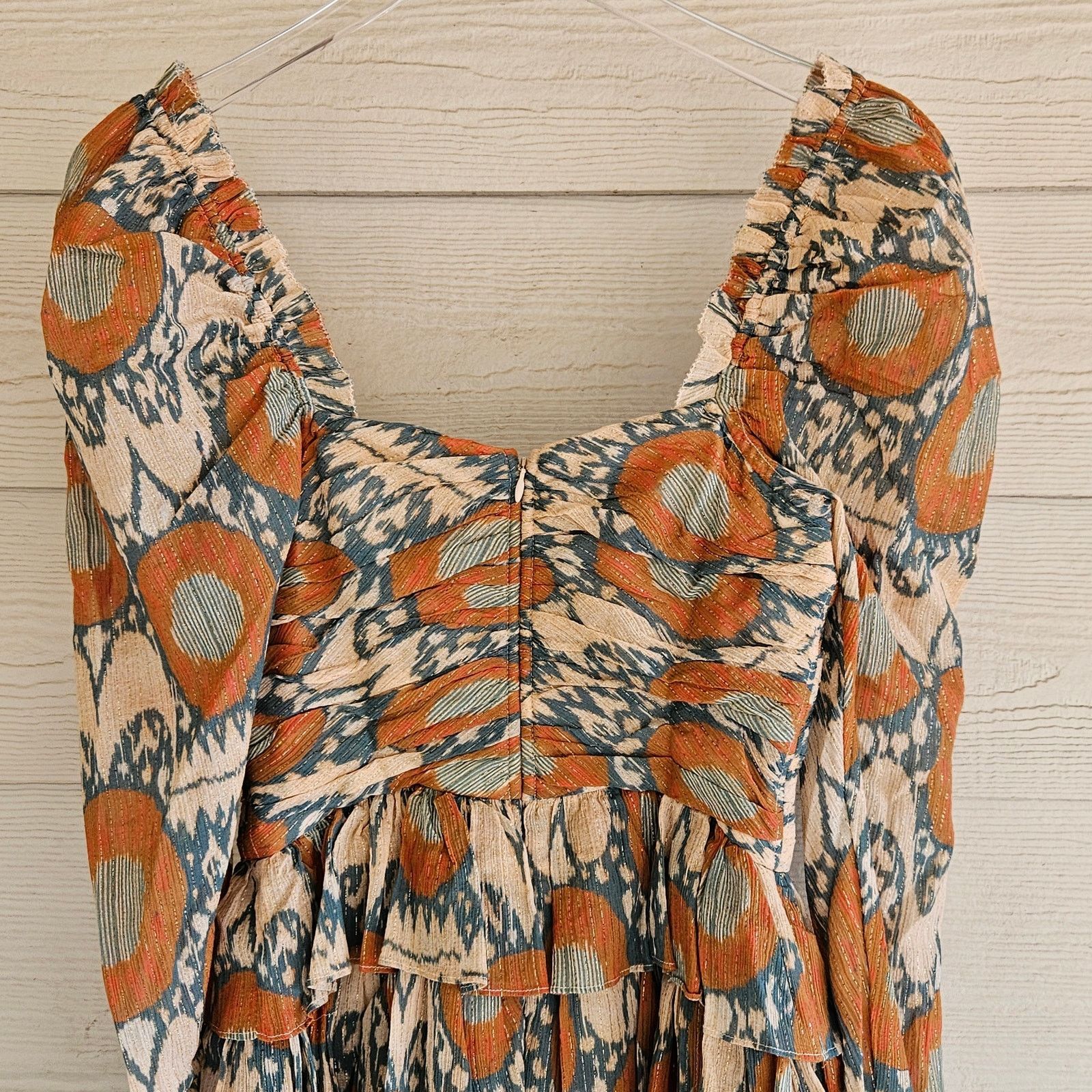 Ulla Johnson Ulla Johnson Naiya Ruffled Long Sleeve Mini Dress Nimbus Size XS / US 0-2 / IT 36-38 - 10 Thumbnail
