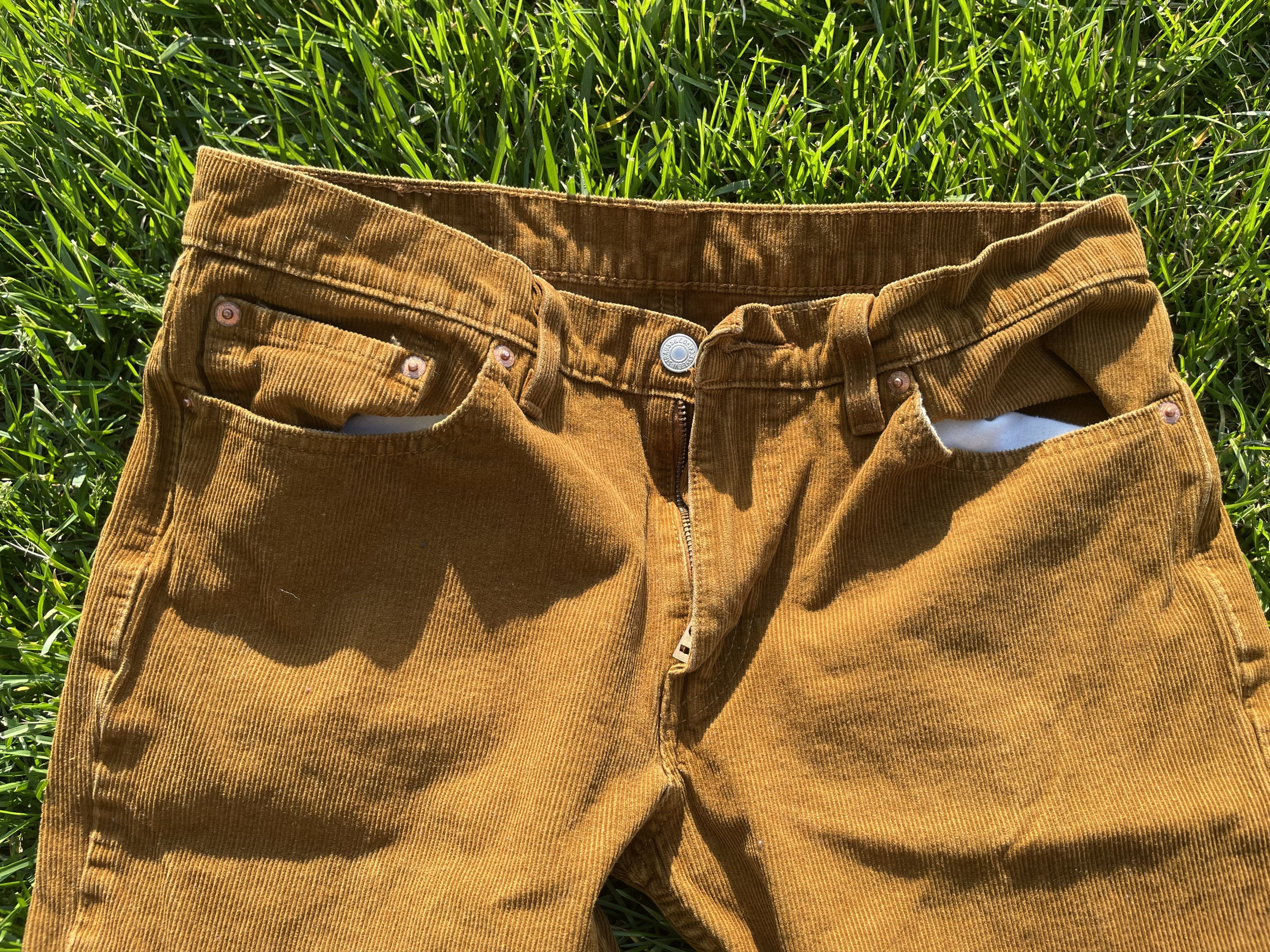 Levi's Levi's 511 Brown Corduroy Casual Pants Size US 32 / EU 48 - 4 Thumbnail