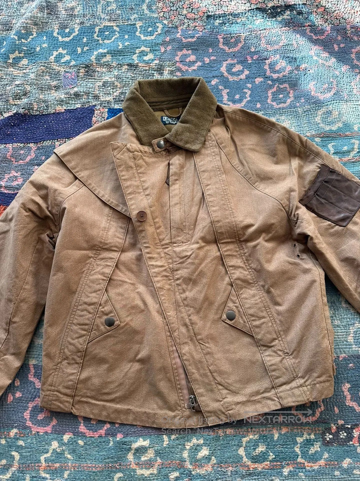 RRL Ralph Lauren ralph lauren military style patchwork jacket. Size US L / EU 52-54 / 3 - 1 Thumbnail