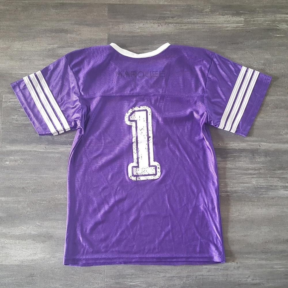 Designer Purple Marquee Super Bowl Jersey Short Sleeve Size M / US 6-8 / IT 42-44 - 2 Thumbnail