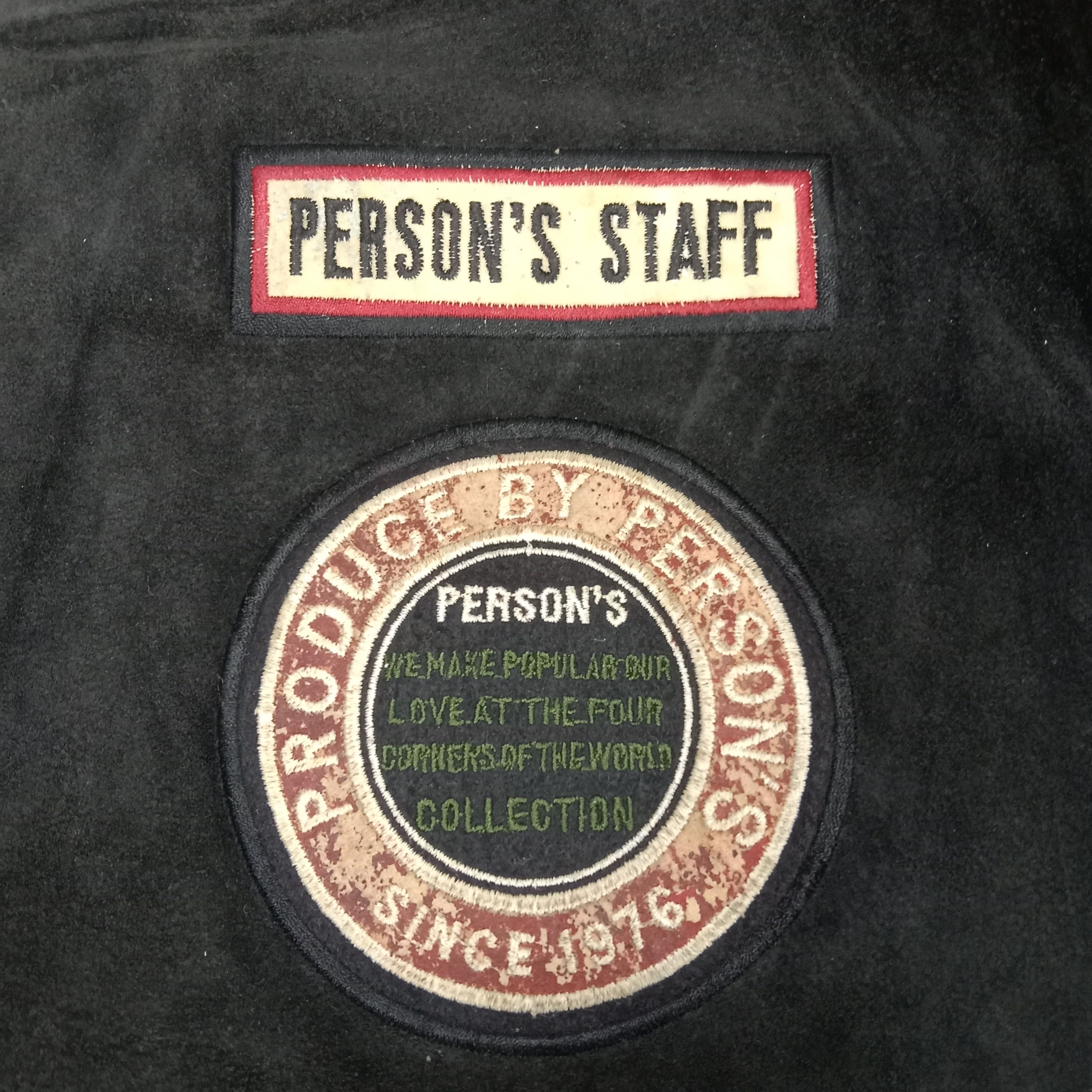 PERSON'S × Vintage Person's Collection Riders Bikers Style Varsity Jacket Size US L / EU 52-54 / 3 - 6 Thumbnail