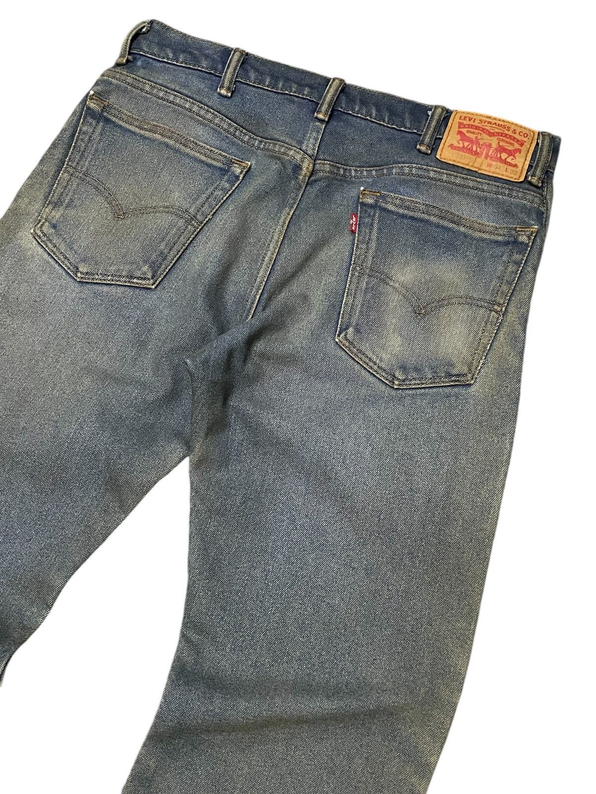 Hysteric Glamour × Levi's × Vintage Vintage Levis 517 Bootcut Dirty Muddy Flare Jeans Size US 32 / EU 48 - 11 Thumbnail