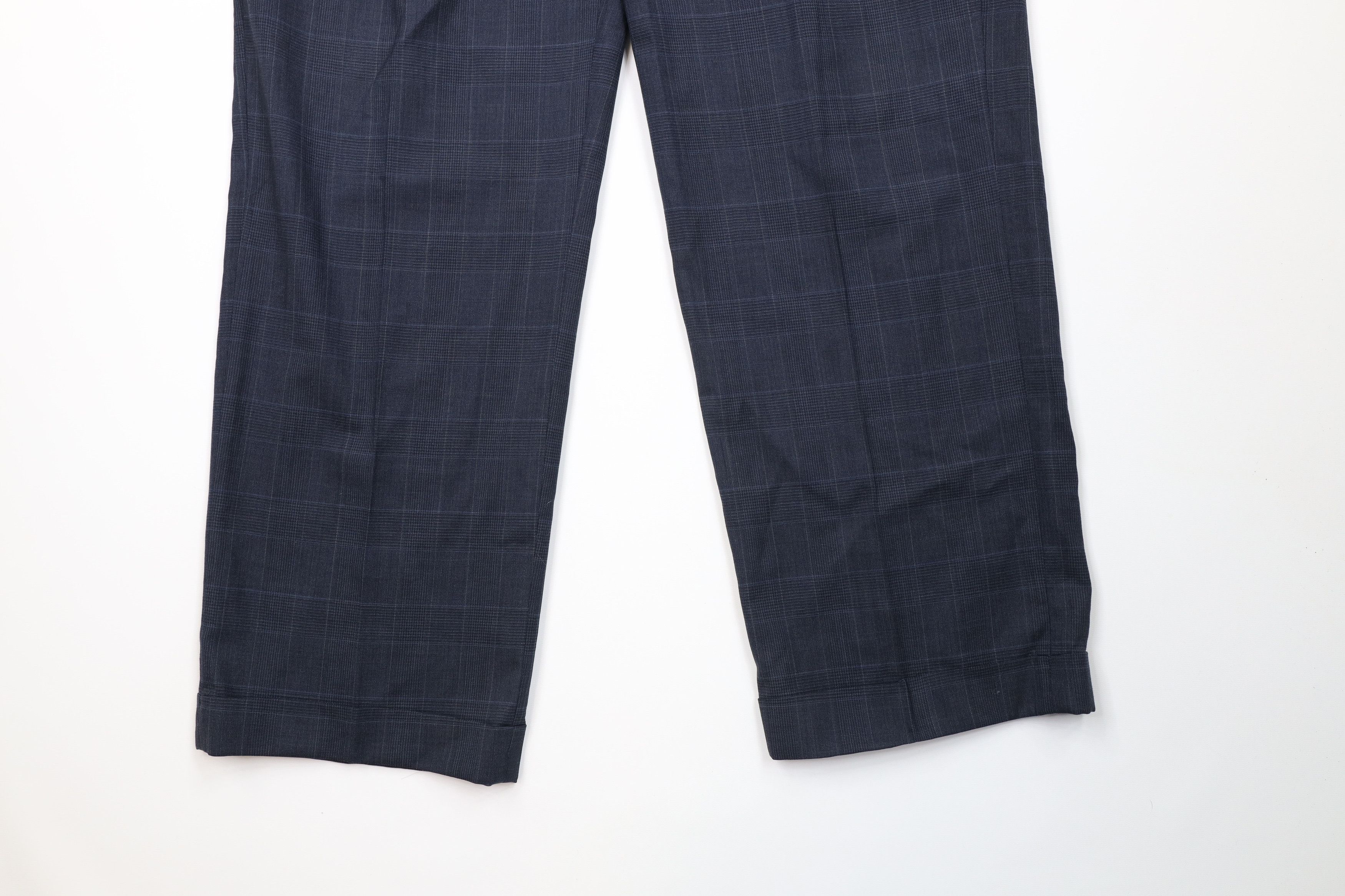 Vintage Vintage 70s Streetwear Cuffed Wool Wide Leg Chino Pants Size US 36 / EU 52 - 4 Thumbnail