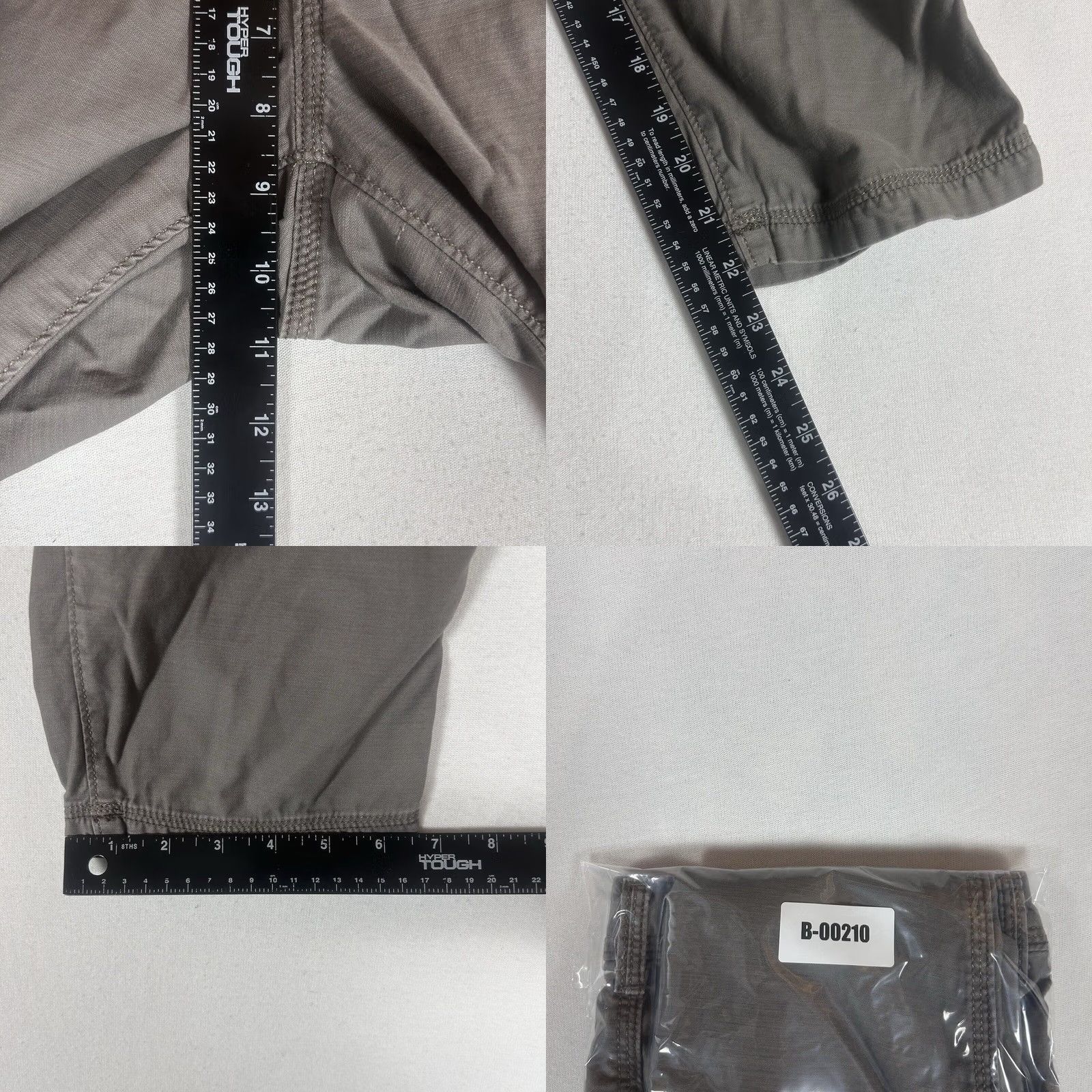 Eddie Bauer Eddie Bauer Capri Pants Womens 4 Gray 100% Cotton Pockets Casual Crop Size 27" / US 4 / IT 40 - 8 Thumbnail