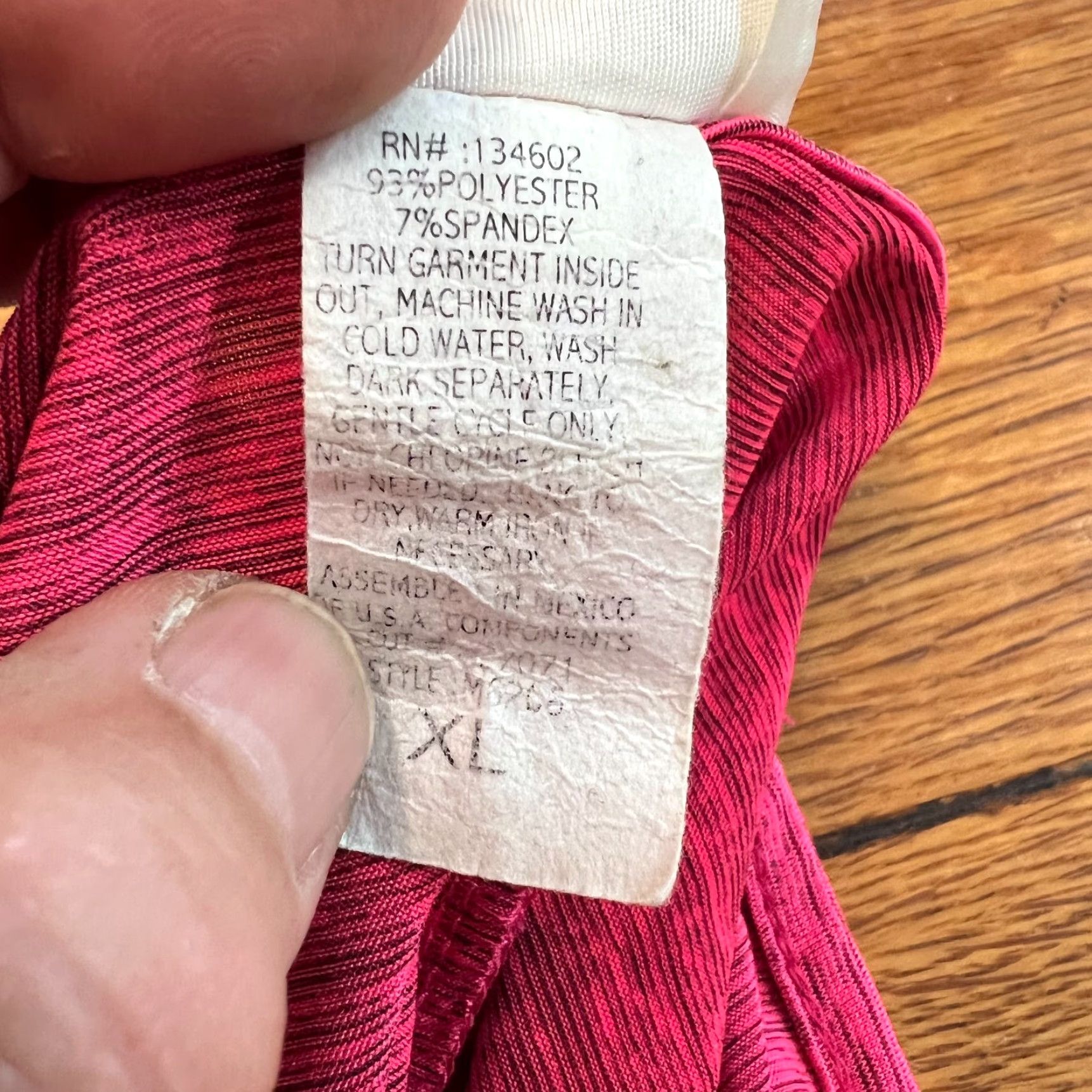 Vintage Lavish Blouse Shirt Pink XL Womens Round Neck Sleeveless Casual Classic Stretch Polyester Spandex Pullover Size XL / US 12-14 / IT 48-50 - 6 Thumbnail