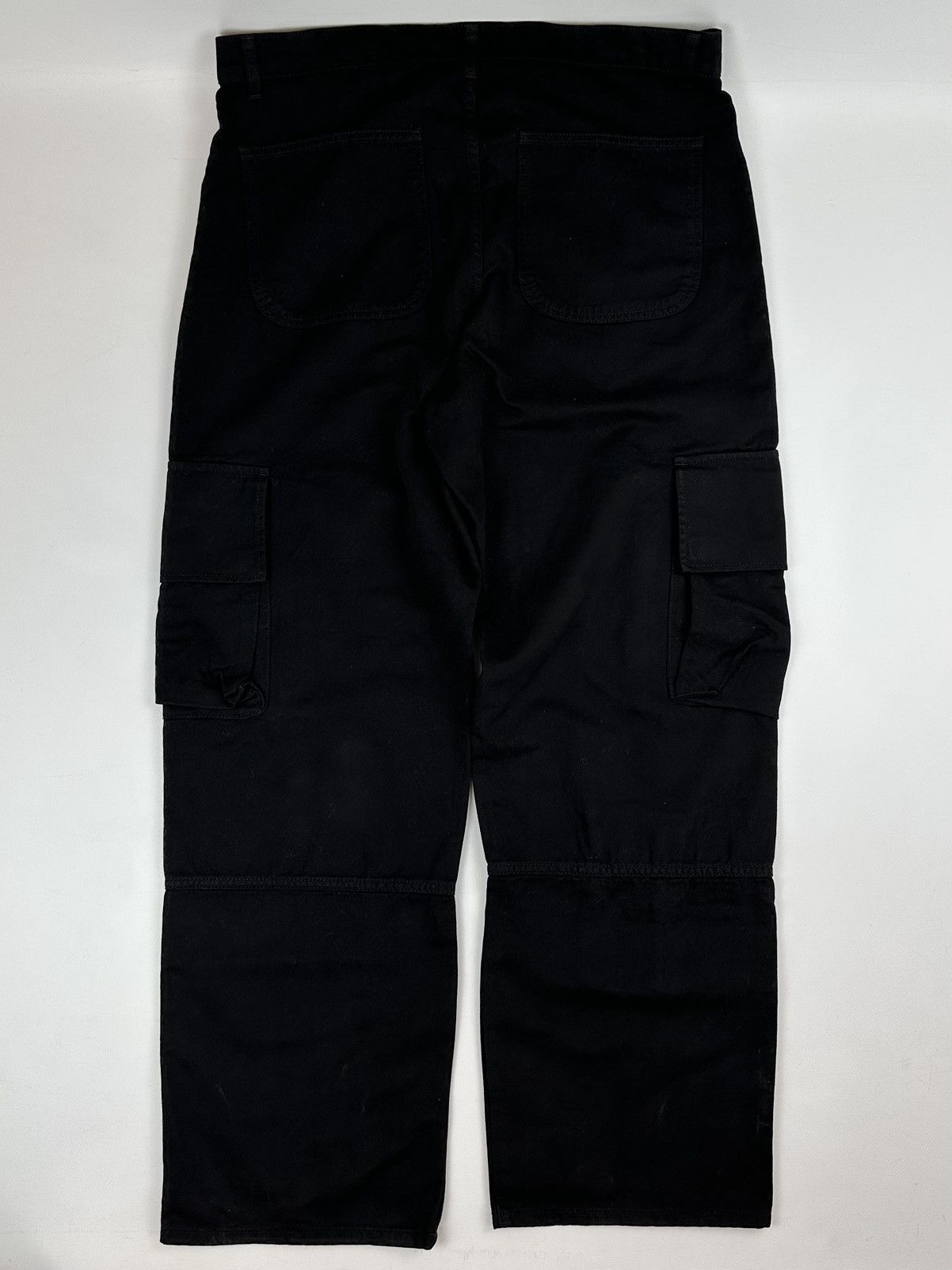 Vintage EightyFive Black Cargo Baggy Pants Size US 38 / EU 54 - 10 Thumbnail