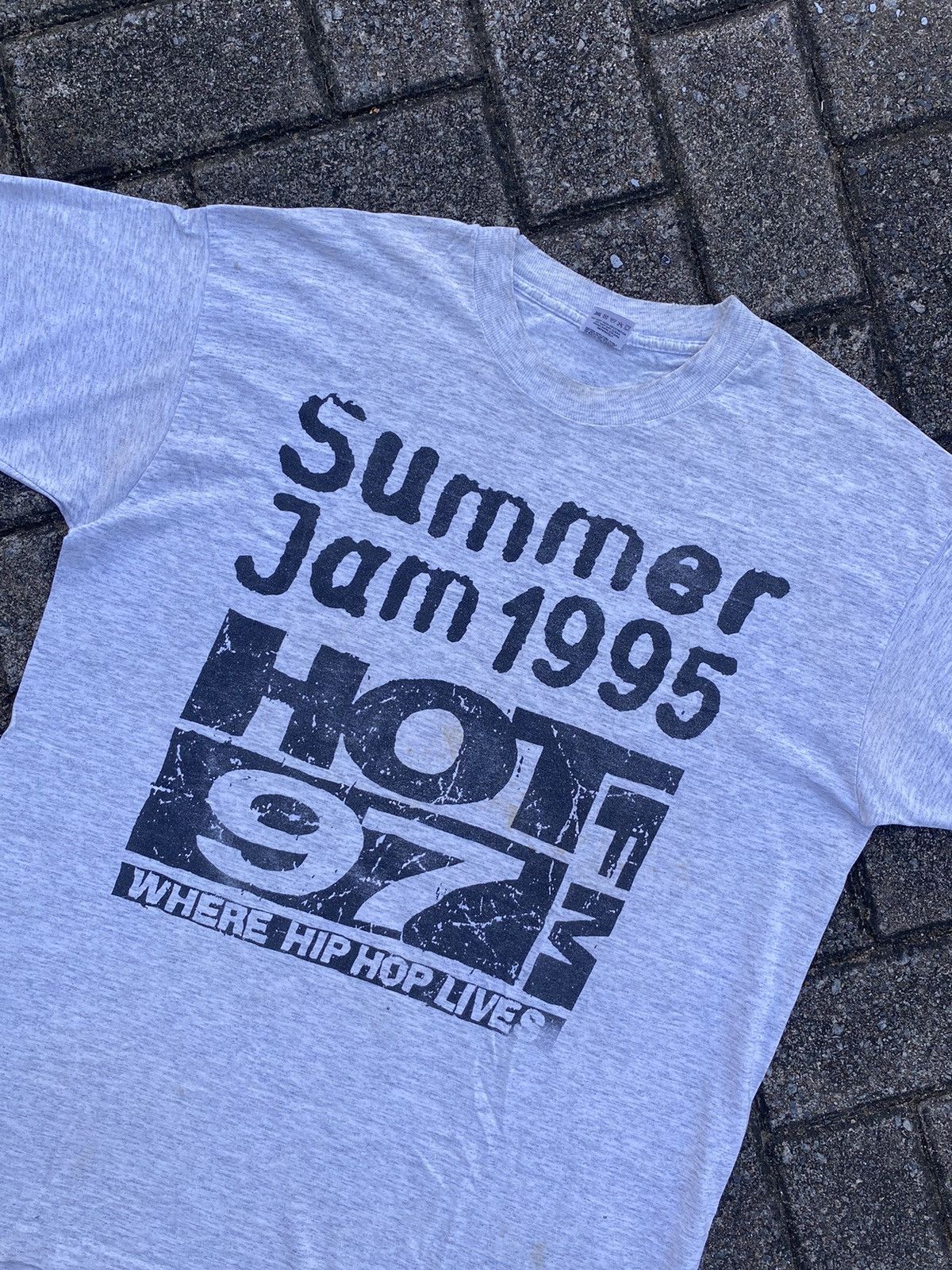 Band Tees × Vintage Vintage Summer Jam 1995 Hot 97.Fm Rap Hip Hop Tees Size US XL / EU 56 / 4 - 3 Thumbnail