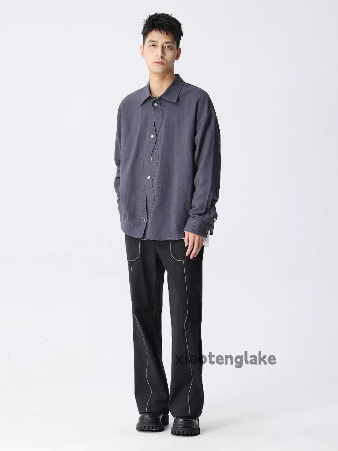 Vintage Unisex outdoor utility irregular work sports loose shirt Size US M / EU 48-50 / 2 - 1 Thumbnail