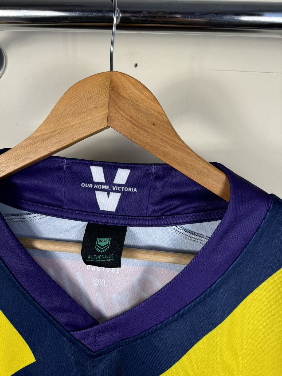 Other Castore Melbourne Storm Home Jersey Size US XXL / EU 58 / 5 - 5 Thumbnail
