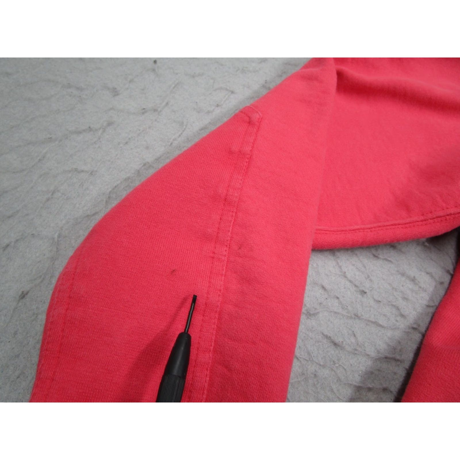Vintage VINTAGE American Giant Women's Jacket XL Pink Full Zip Hoodie Cotton Casual Smart Made in USA Size XL / US 12-14 / IT 48-50 - 4 Thumbnail