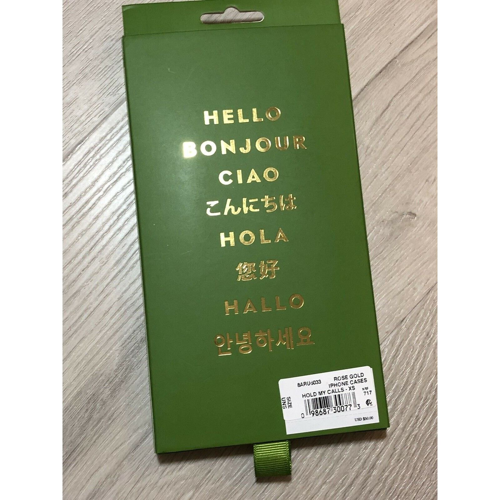 Kate Spade Kate Spade Rose Gold "Hold My Calls" iPhone XS or X Case Size ONE SIZE - 4 Thumbnail