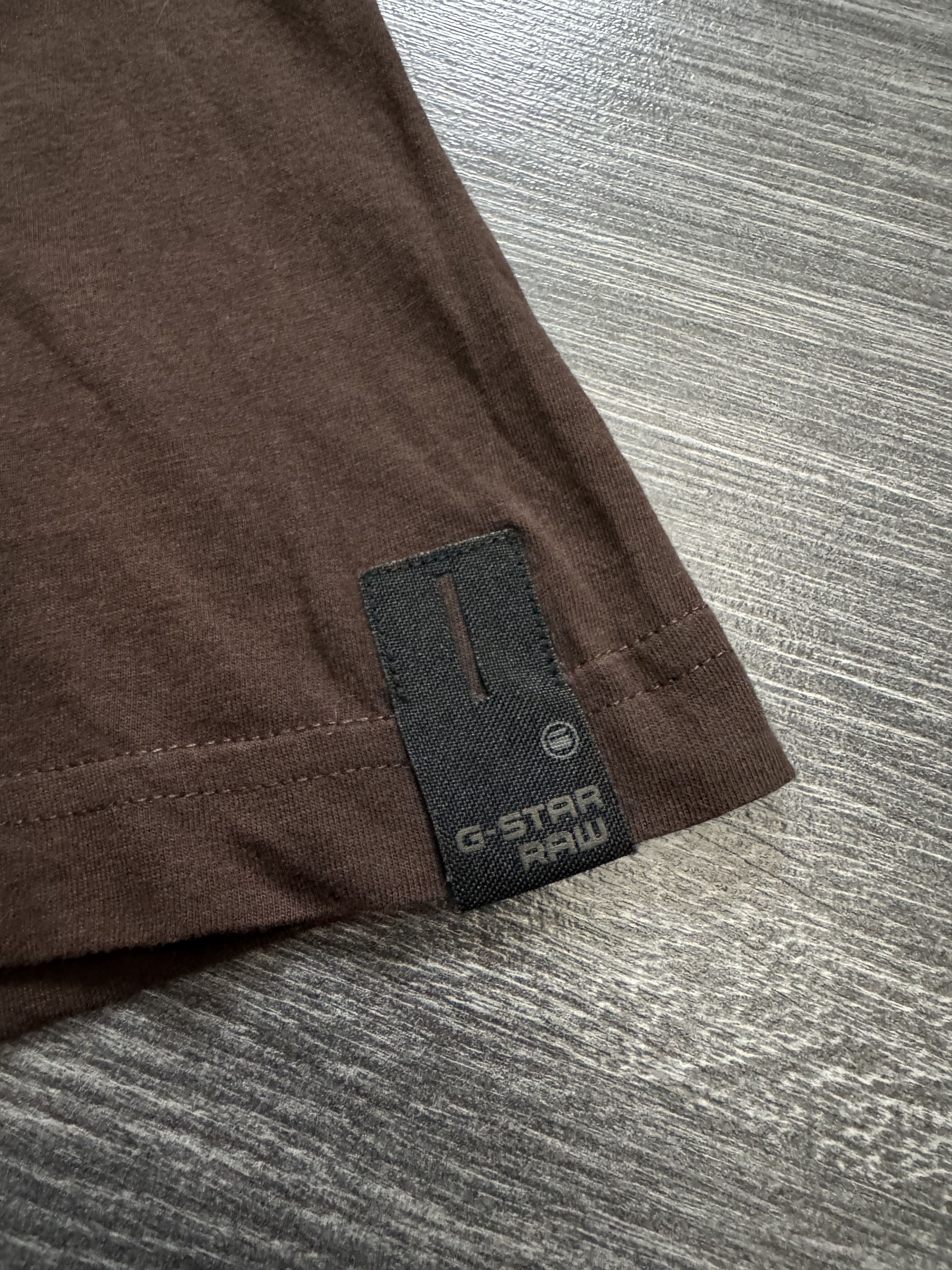 G-Star Vintage G-star Raw Brown Tee Size US XL / EU 56 / 4 - 6 Thumbnail