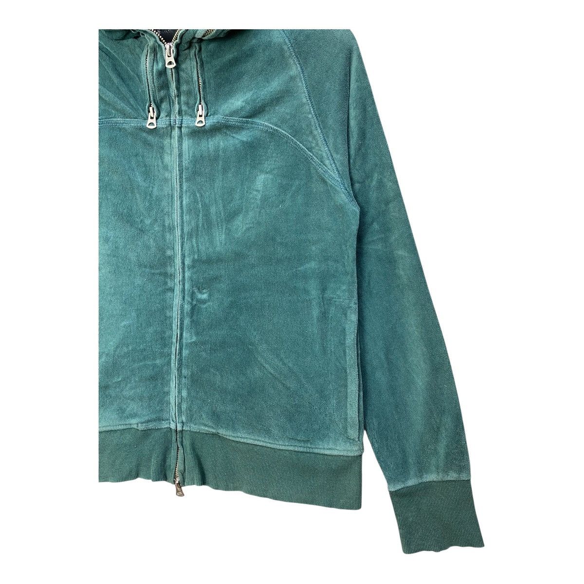 Japanese Brand Japanese Brand PPFM Women Sweater Hoodie Corduroy Fully Zip Size M / US 6-8 / IT 42-44 - 4 Thumbnail