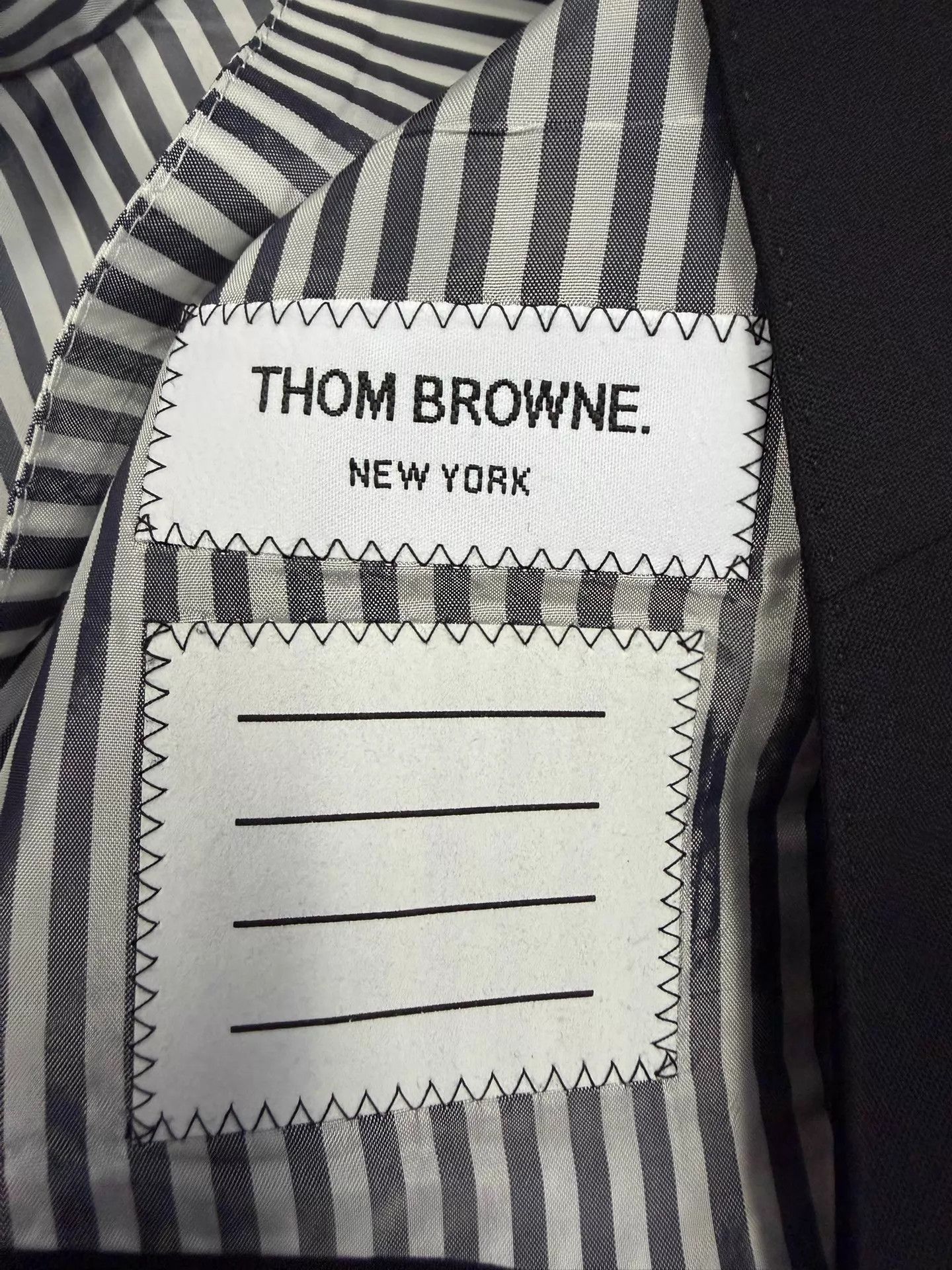Thom Browne Thom Browne Rare Black Wool Waistcoat MTM Size4 Size US XL / EU 56 / 4 - 5 Thumbnail