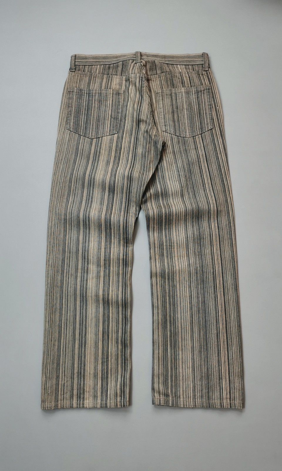 Japanese Brand Carters Stripe Jeans (LG57) Size US 34 / EU 50 - 2 Thumbnail