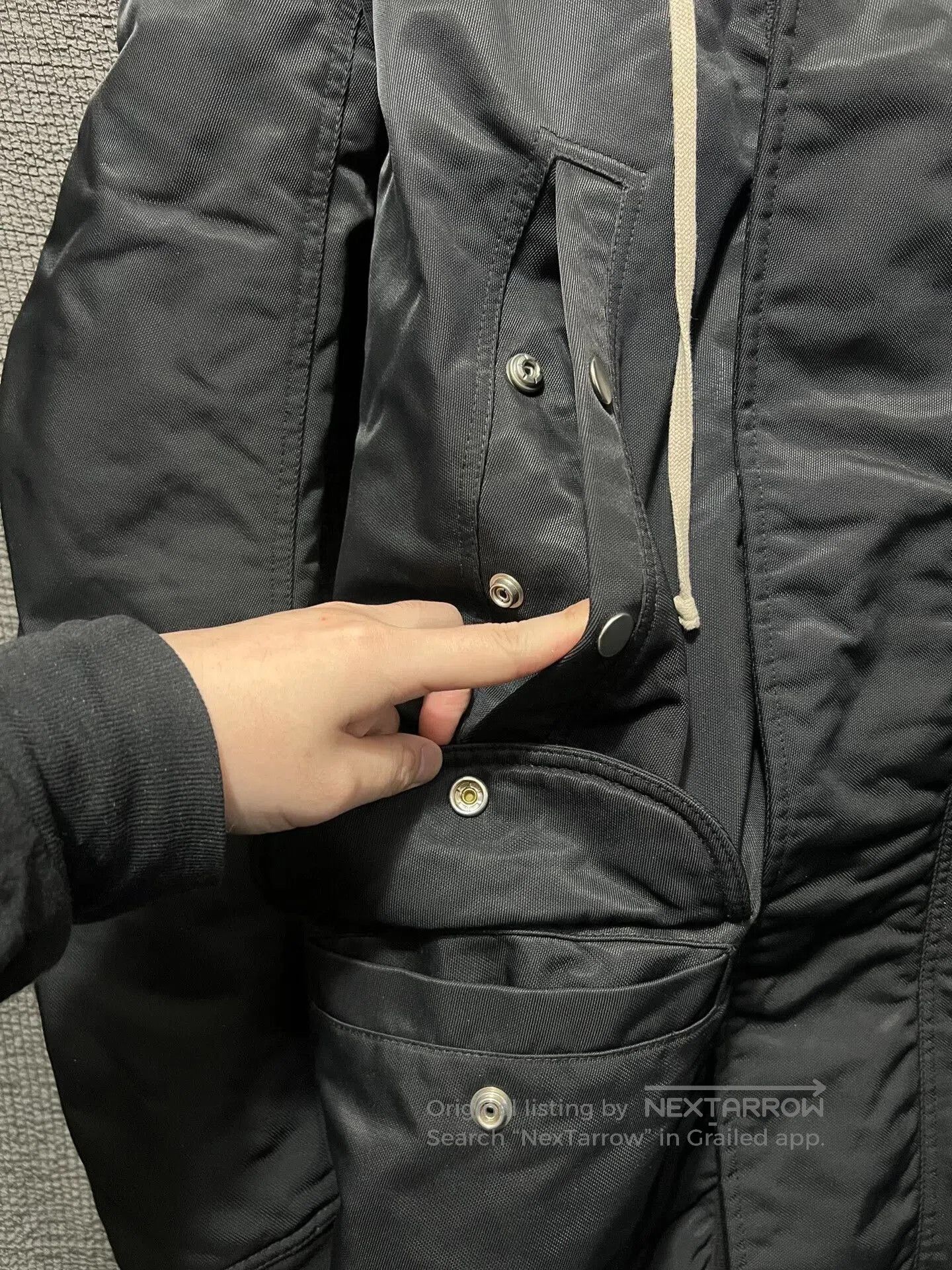 Rick Owens Rick Owens Nylon Bomber Jacket Size M. Size US M / EU 48-50 / 2 - 4 Thumbnail