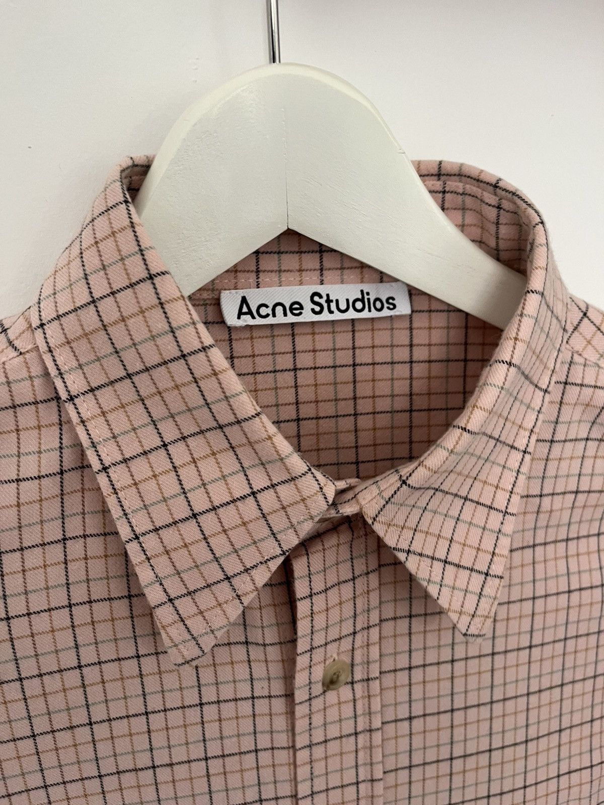 Acne Studios ACNE STUDIOS flannel check shirt Size US M / EU 48-50 / 2 - 2 Thumbnail