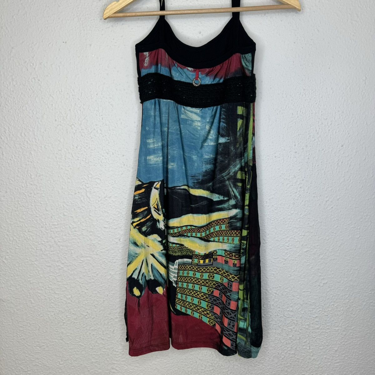 Vintage Save The Queen Dress Boho Avant Garde Vintage Y2K Size M / US 6-8 / IT 42-44 - 2 Thumbnail