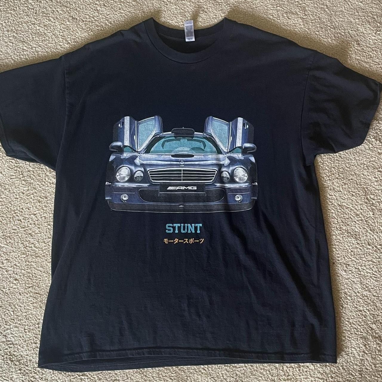 Japanese Brand × Vintage Mercedes Benz CLK GTR Shirt AMG Vintage Racecar Tee Size US M / EU 48-50 / 2 - 1 Thumbnail