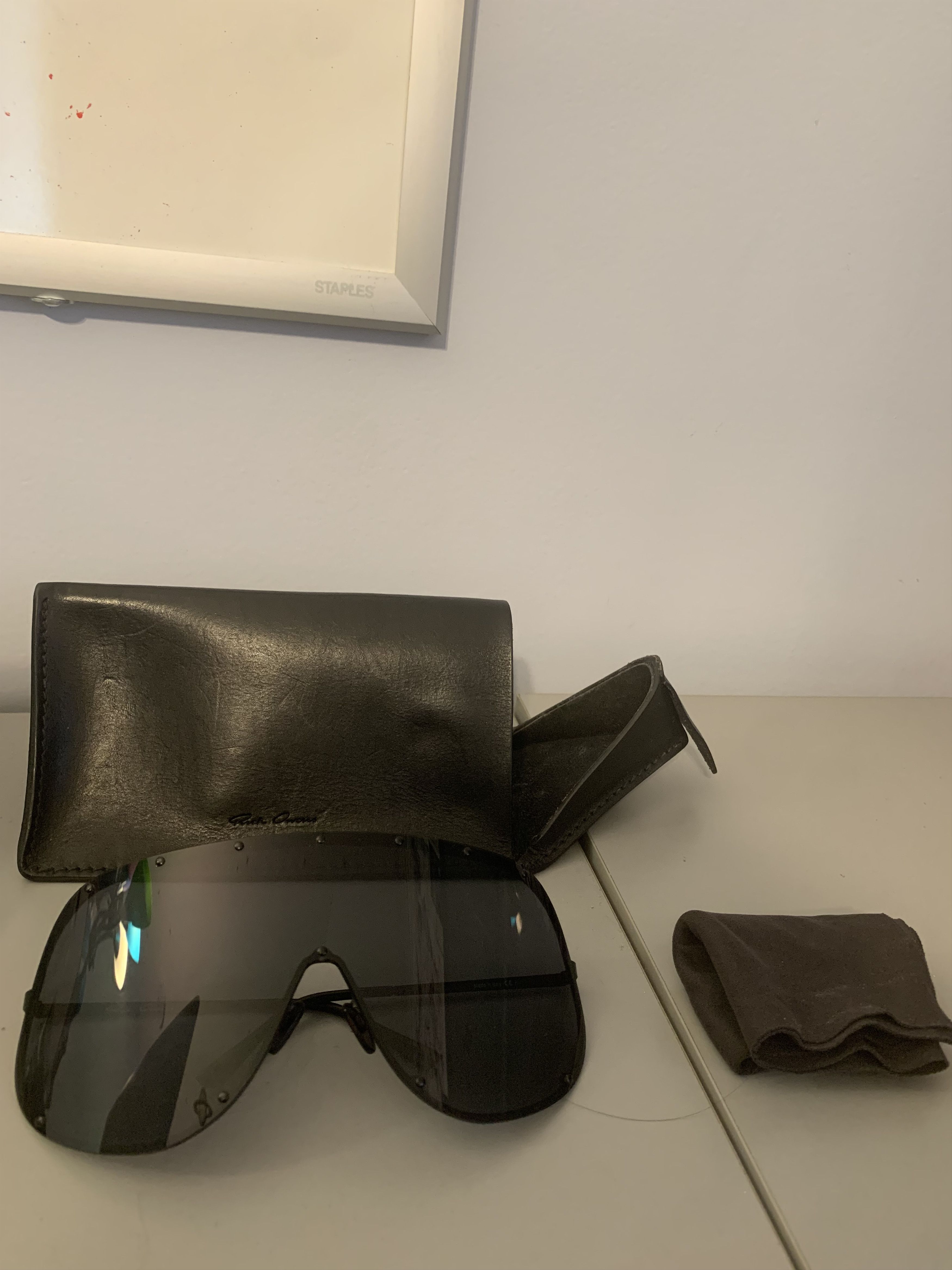 Rick Owens Rick Owens SS12 Naska Shield Sunglasses Size ONE SIZE - 2 Thumbnail