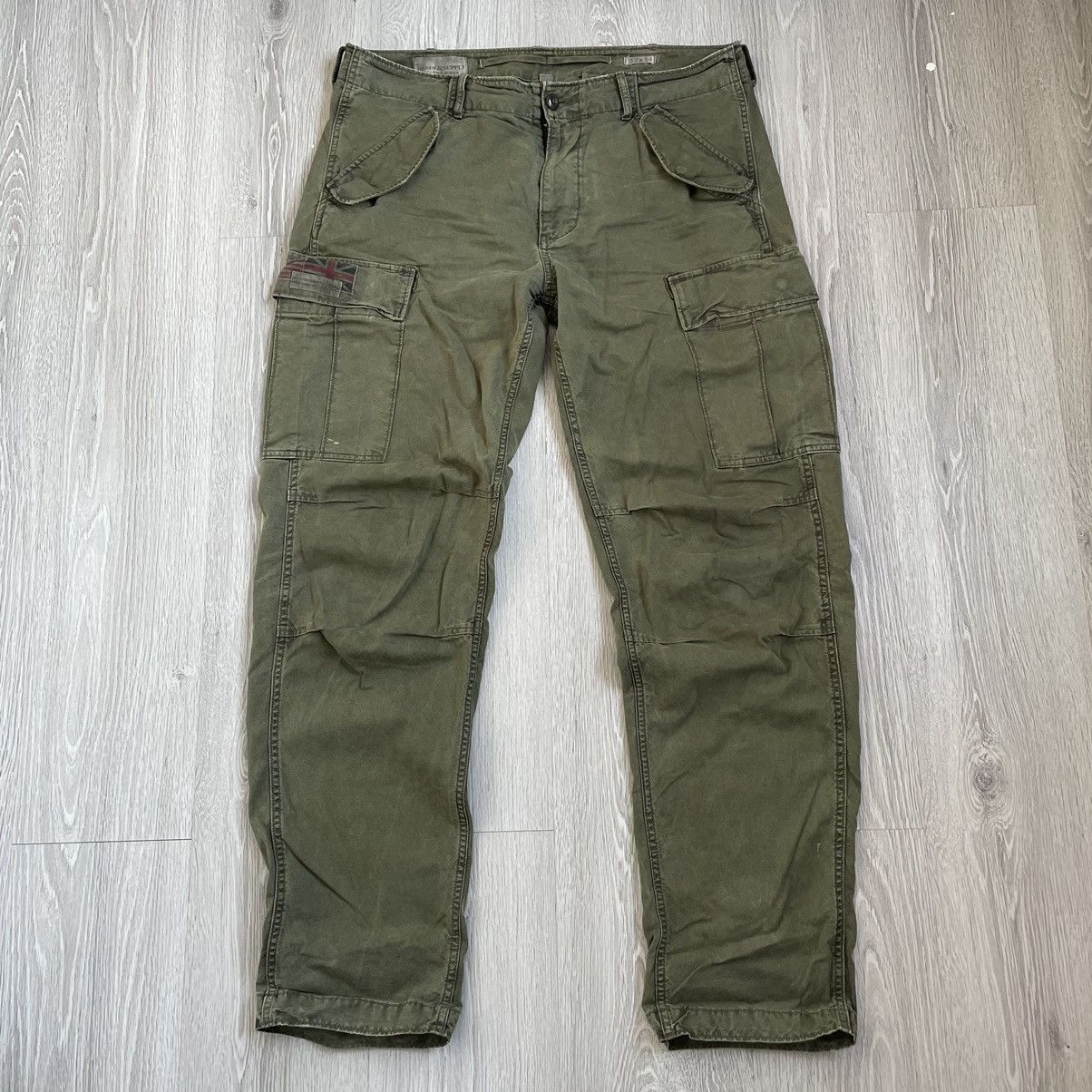 Denim & Supply Ralph Lauren Ralph Lauren Military Cargo pants Y2K army USA Size US 36 / EU 52 - 1 Thumbnail