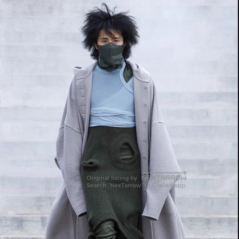 Rick Owens RICK OWENS Double Layer Shoulder Long Sleeve Size US L / EU 52-54 / 3 - 7 Thumbnail