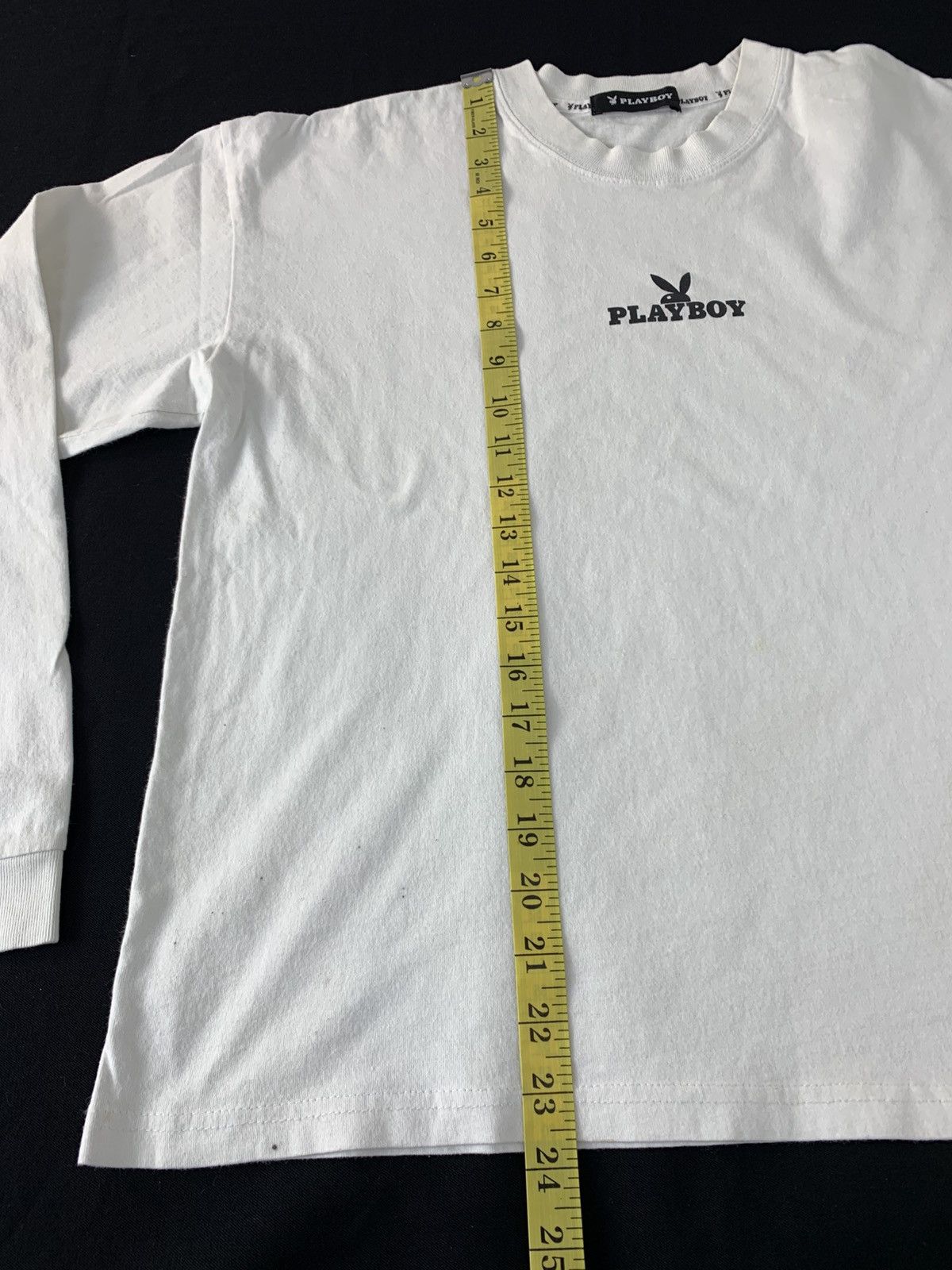 Playboy Playboy Longsleeve Small Big Bunny Logo Printed T shirt Size US M / EU 48-50 / 2 - 10 Thumbnail