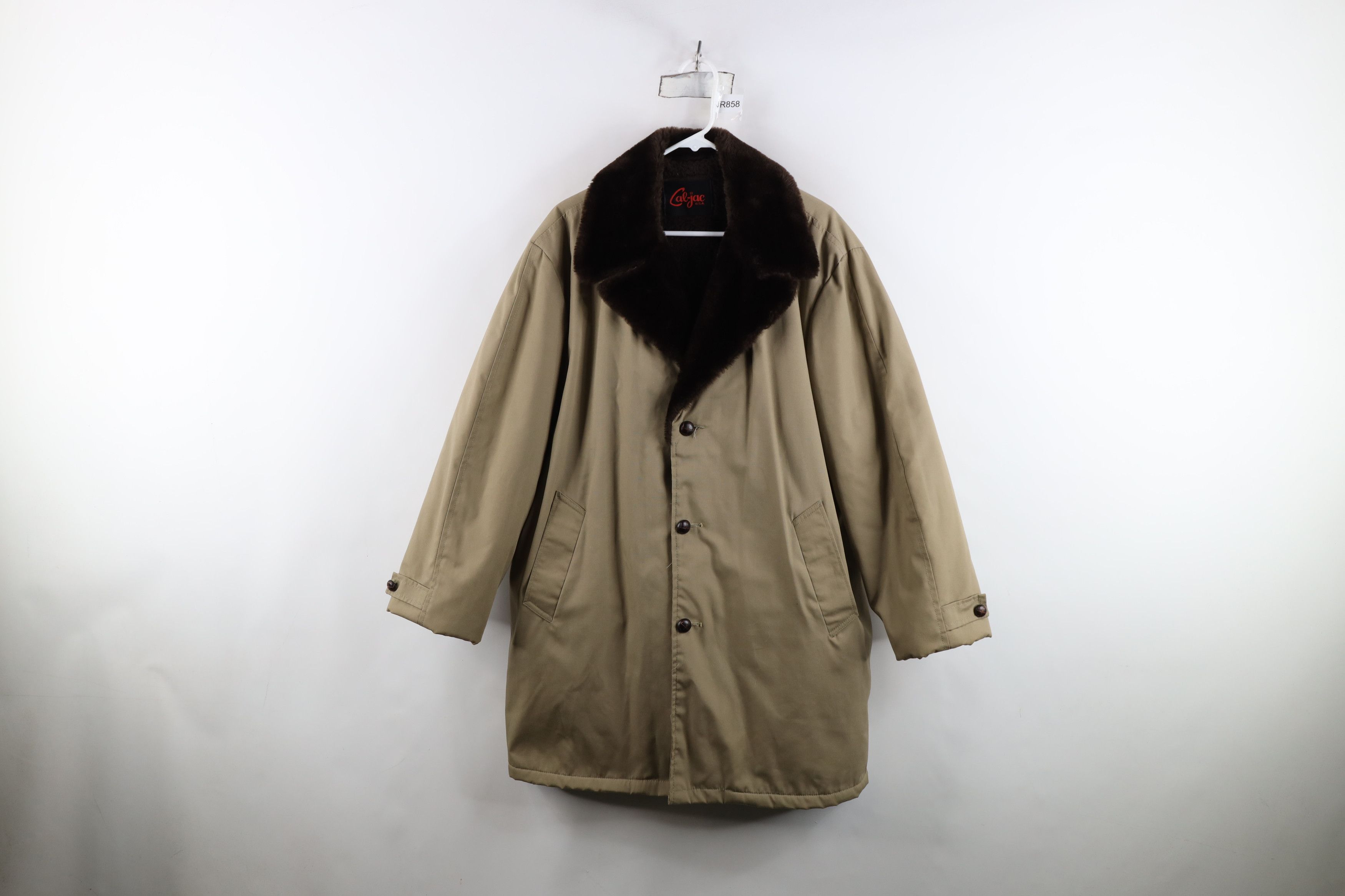 Vintage Vintage 70s Streetwear Western Rancher Overcoat Jacket USA Size US XXL / EU 58 / 5 - 1 Thumbnail