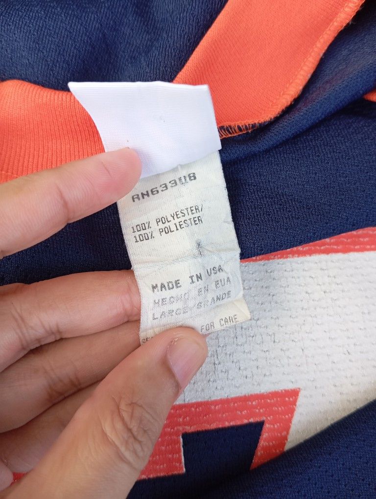 Logo 7 VTG 90s NFL Denver Broncos Elway #7 Jersey 🏈🏟️ Size US L / EU 52-54 / 3 - 5 Thumbnail