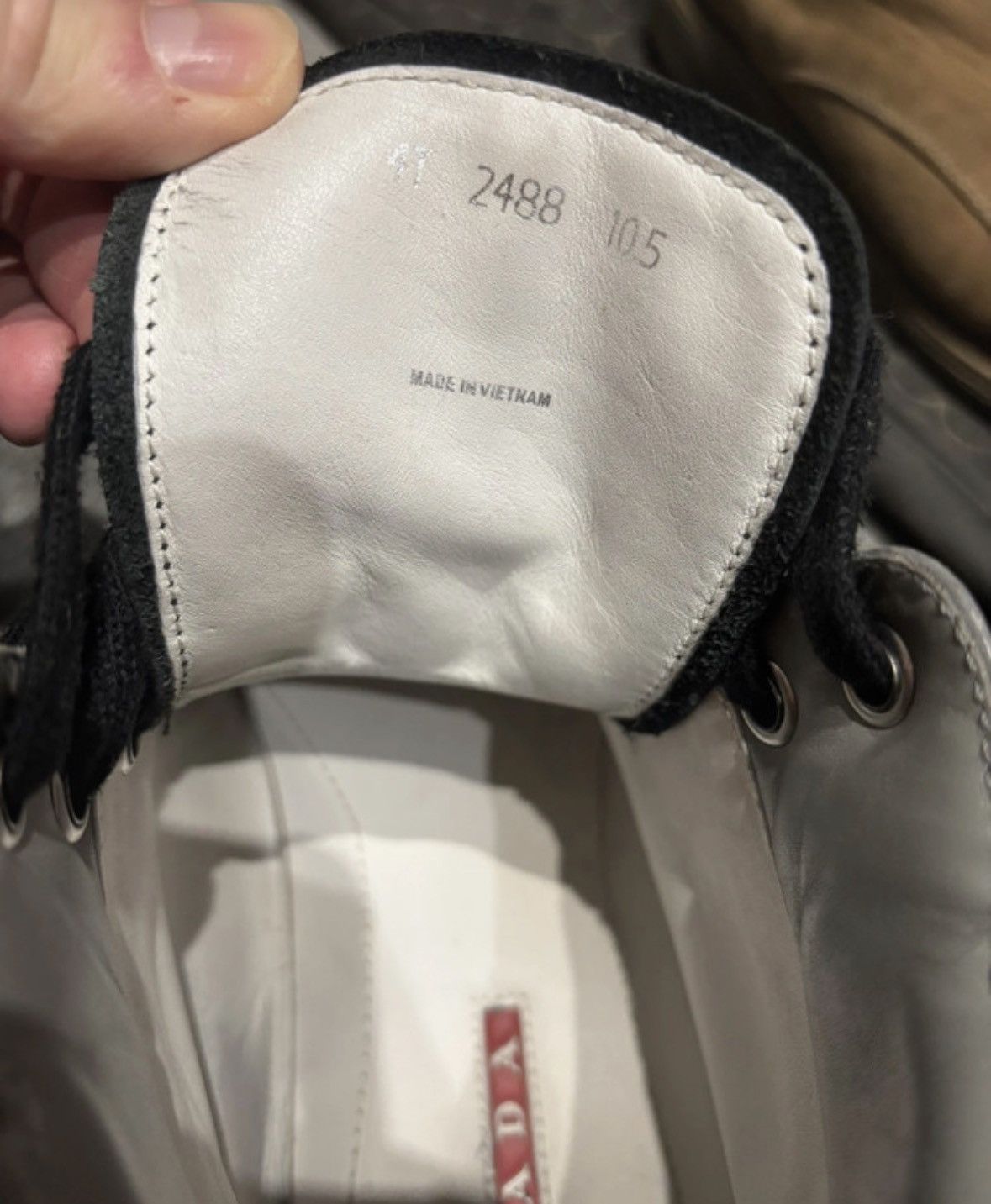 Prada Prada hi-tops Size US 12 / EU 45 - 11 Thumbnail
