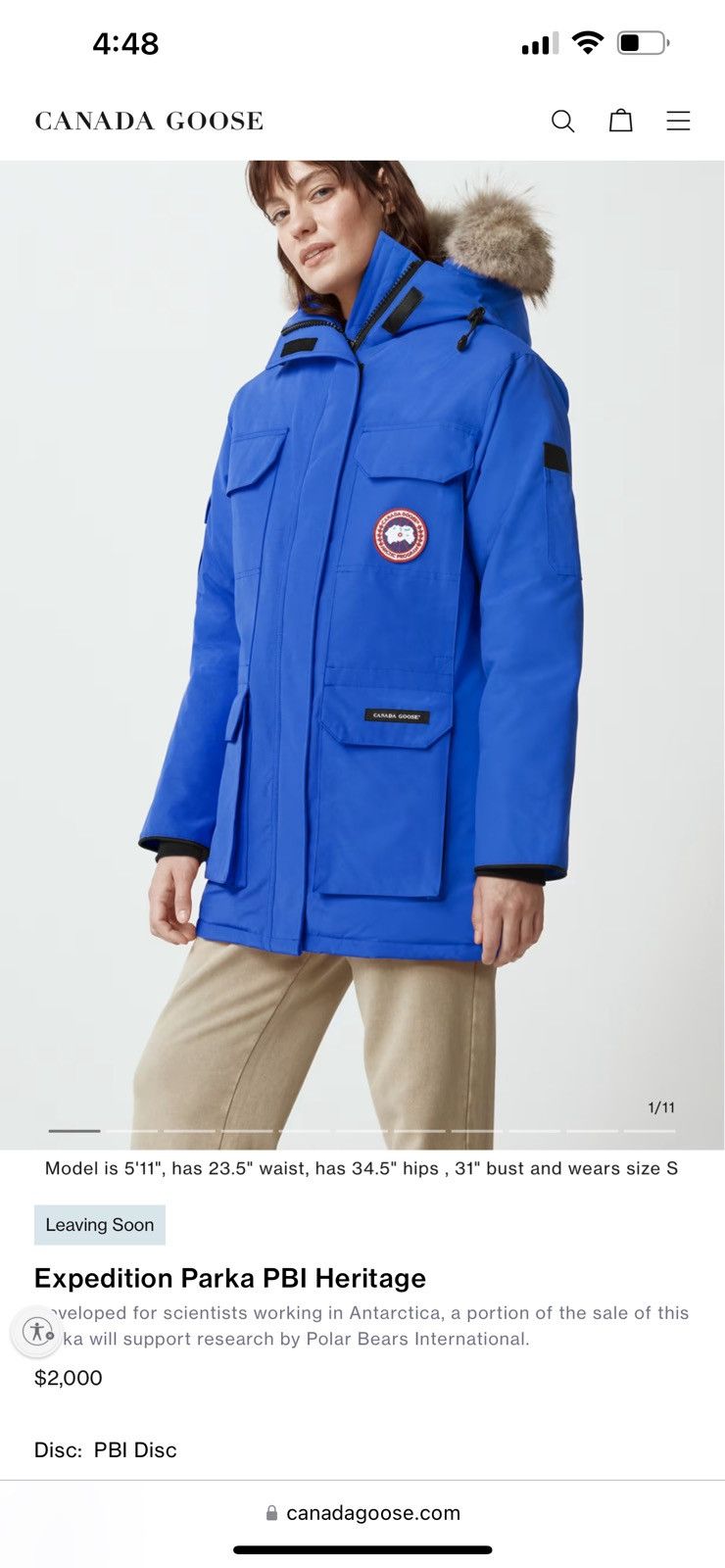 Canada Goose Expedition Parka PBI Heritage (XS-Ladies) | Grailed