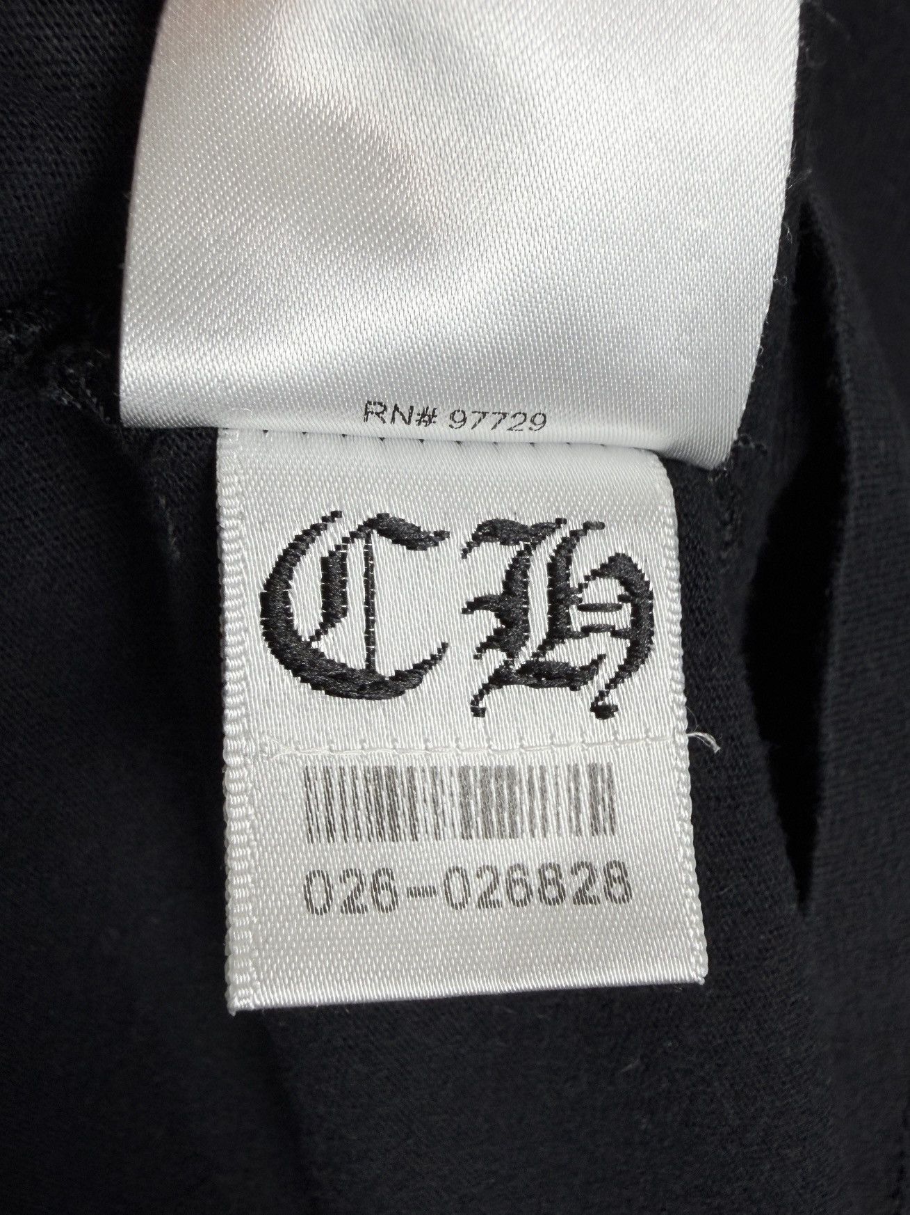 Chrome Hearts Chrome Hearts Yellow Eye Chart Horseshoe Logo Pocket Tshirt Size US XL / EU 56 / 4 - 12 Thumbnail