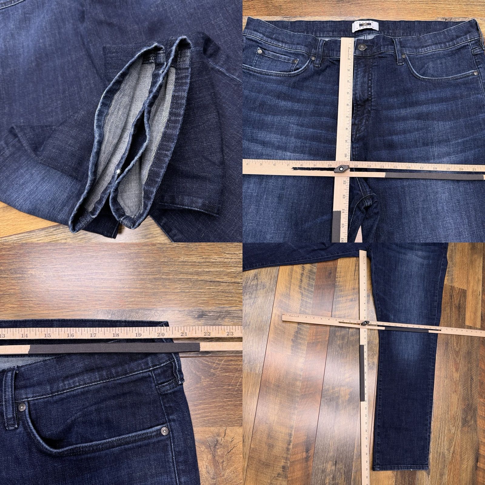 Joseph Abboud Joseph Abboud Jeans Athletic Fit 42x32 Denim Regular Men City Jeans Blue Stretch High Rise 5-Pocket Size US 42 / EU 58 - 8 Thumbnail