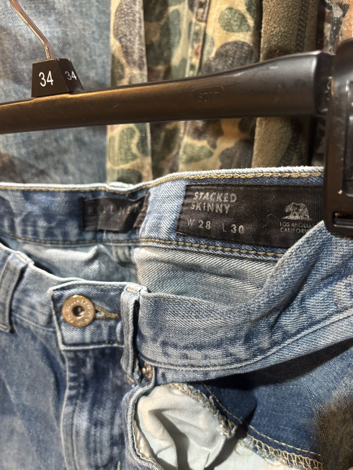 Bullhead Denim Co. 28x30 Bullhead Ripped Skinny Jeans Size US 28 / EU 44 - 5 Thumbnail